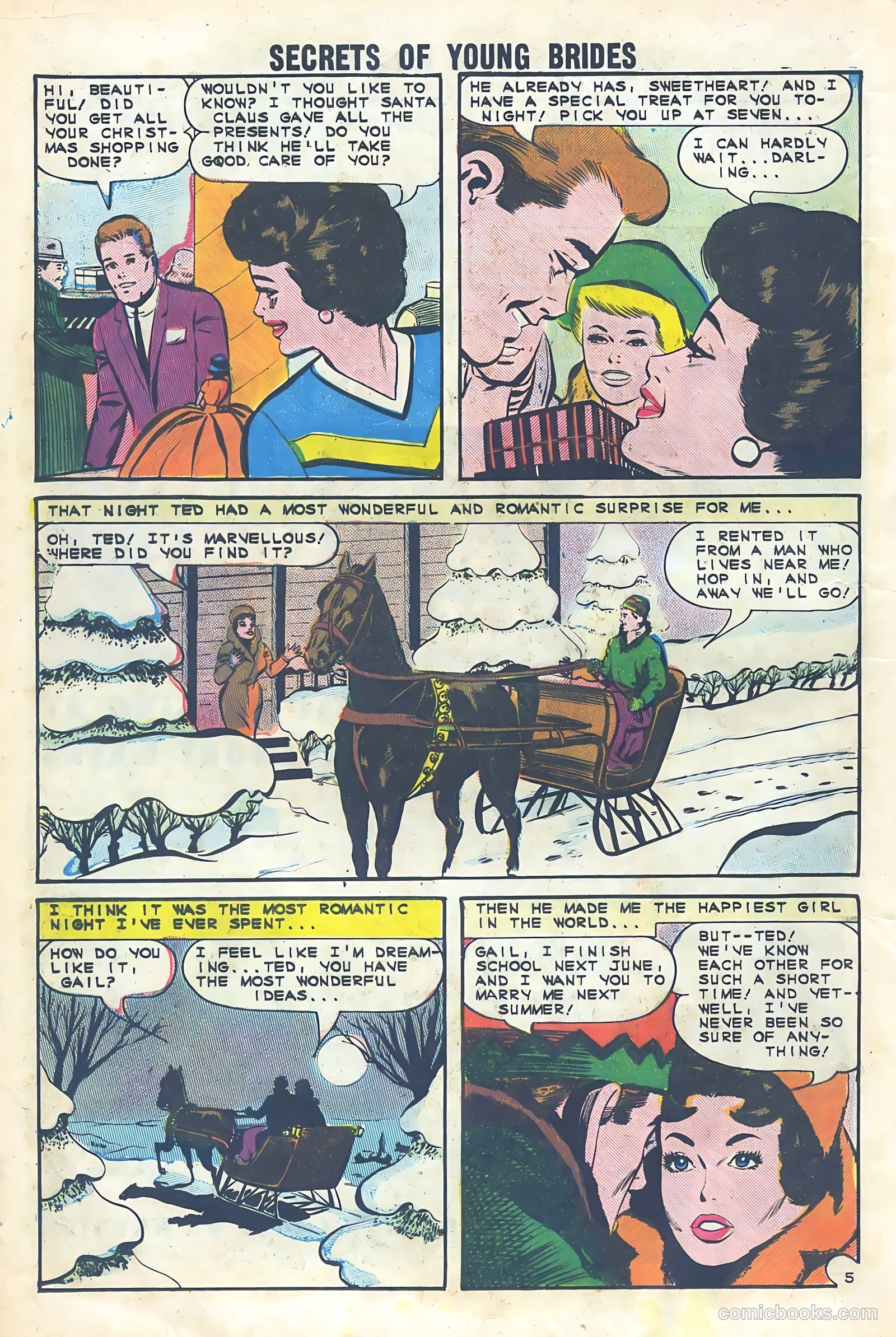 Secrets of Young Brides #43 (1964) — page 16 of 37