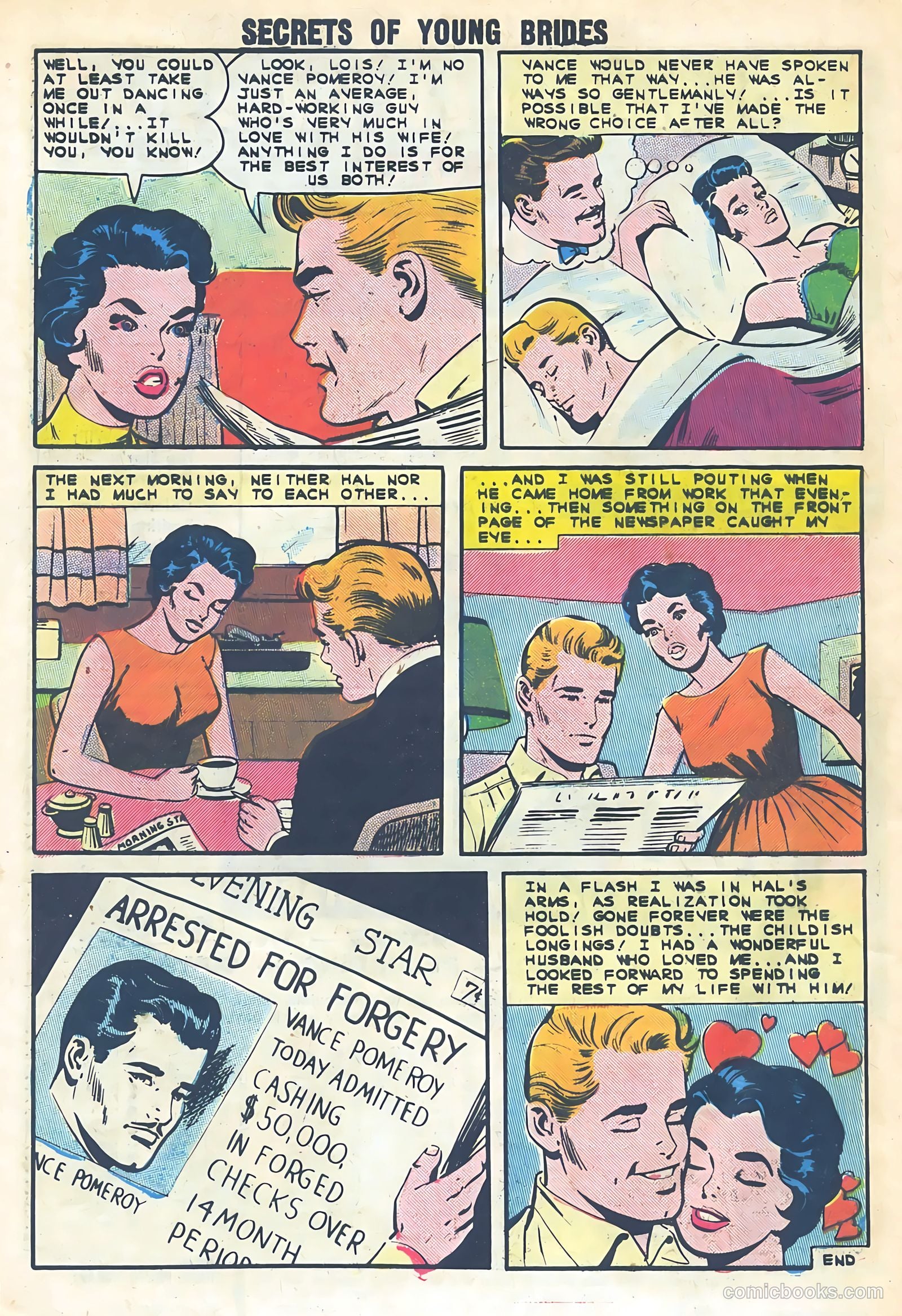 Secrets of Young Brides #43 (1964) — page 32 of 37