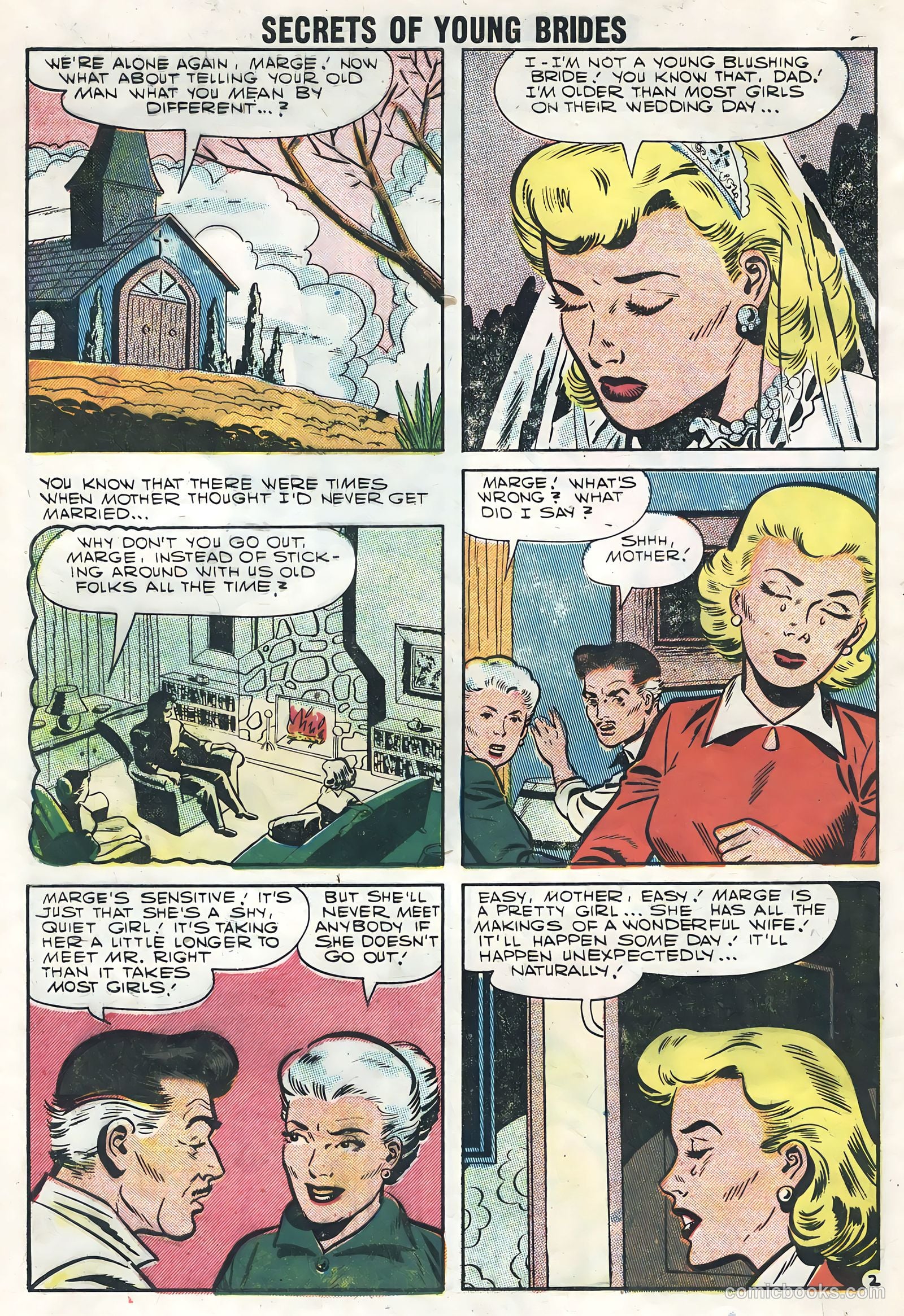 Secrets of Young Brides #5 (1957) — page 4 of 36