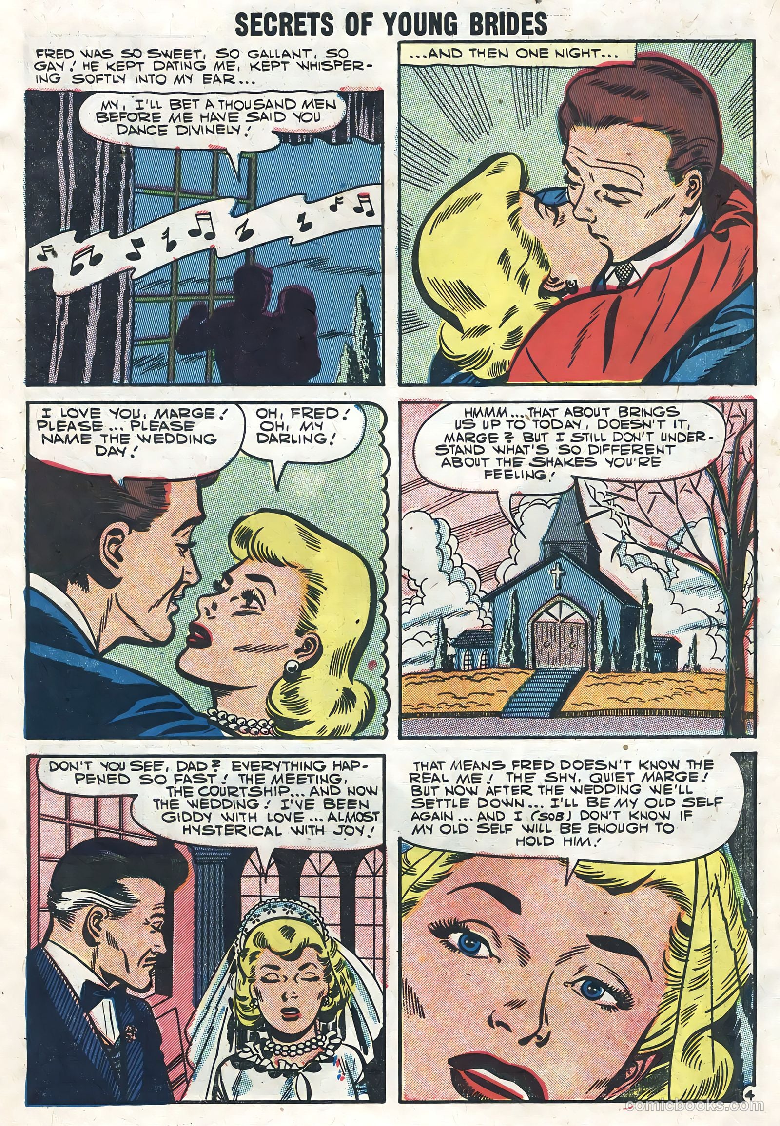 Secrets of Young Brides #5 (1957) — page 7 of 36