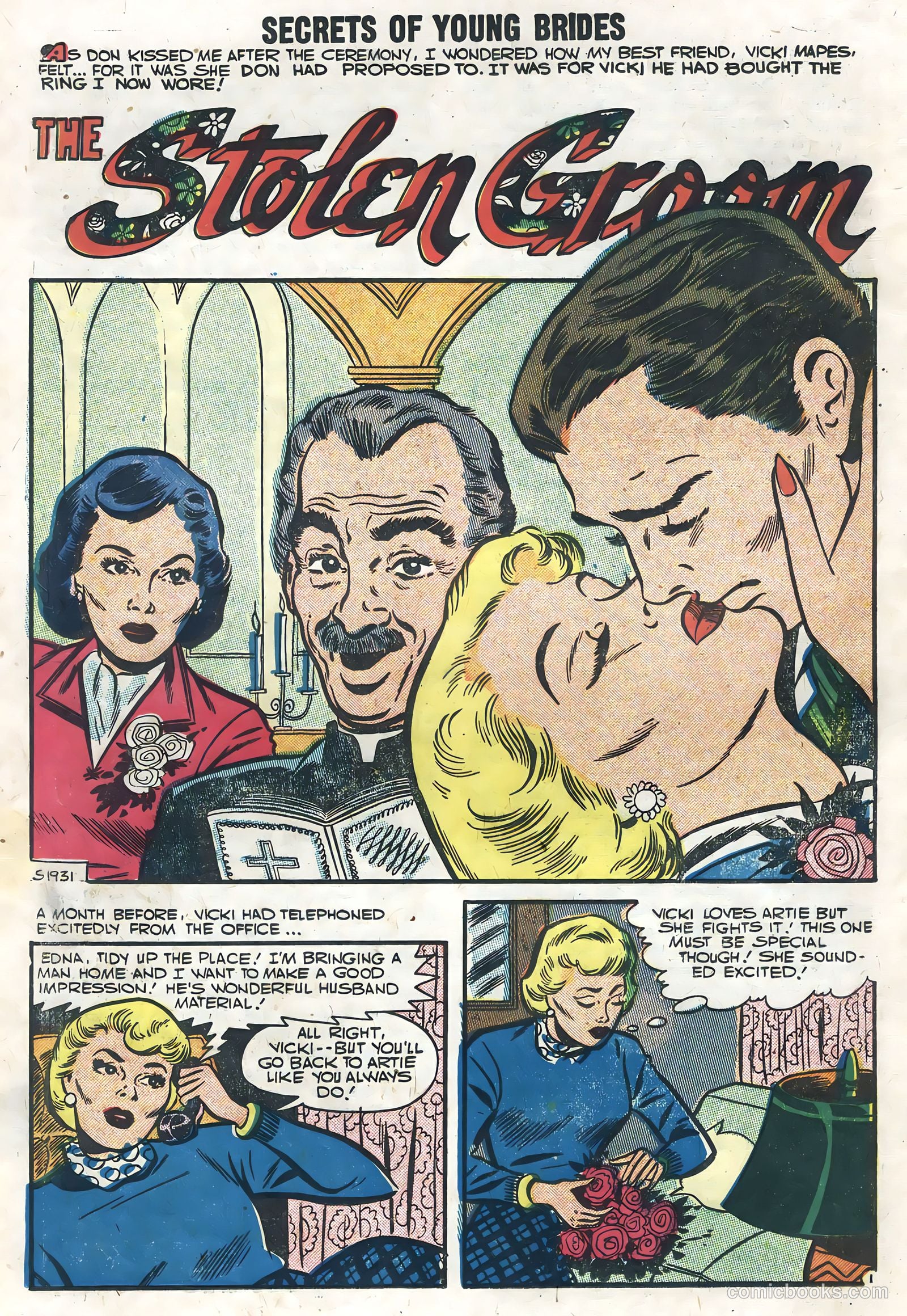Secrets of Young Brides #5 (1957) — page 18 of 36