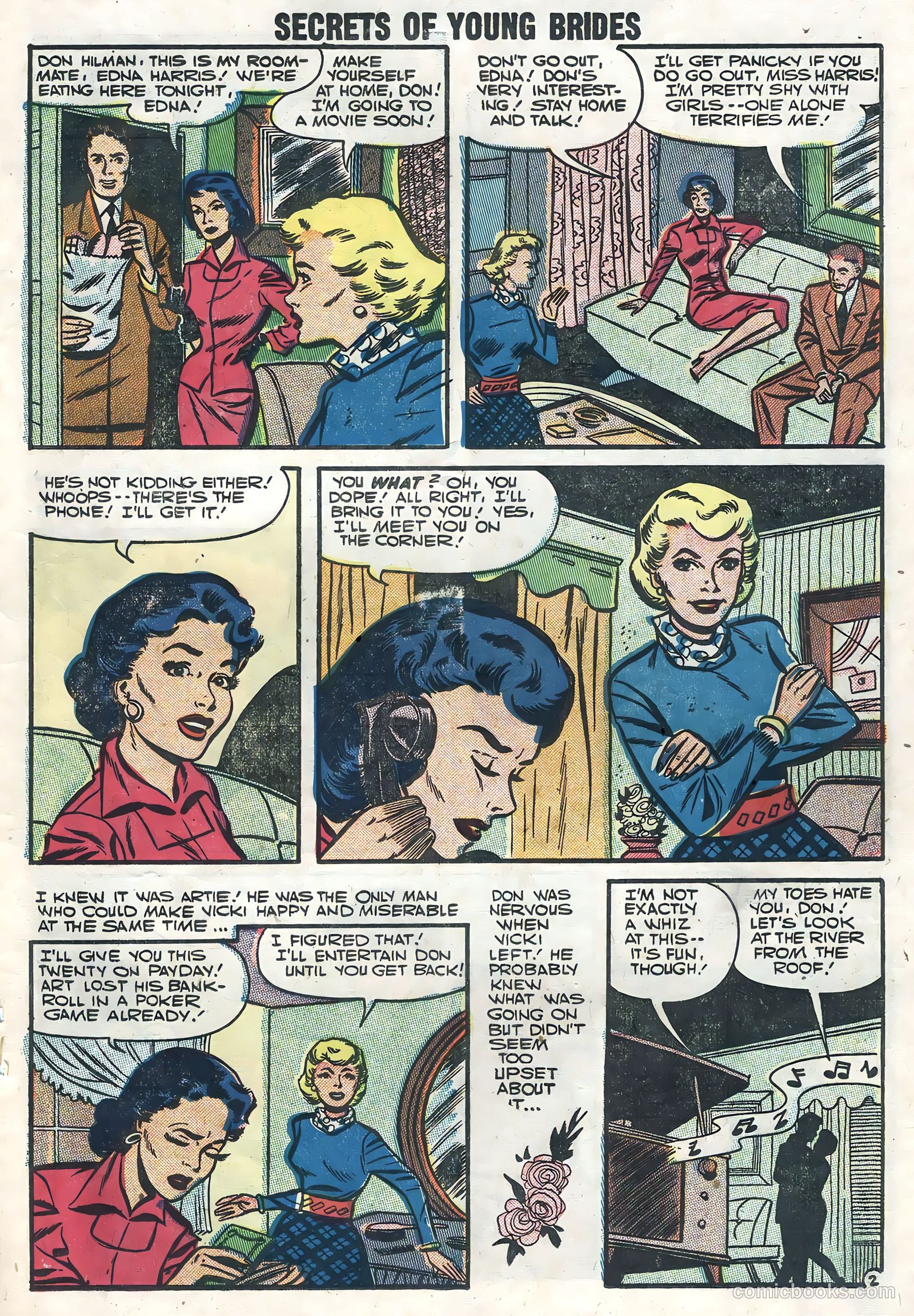 Secrets of Young Brides #5 (1957) — page 19 of 36