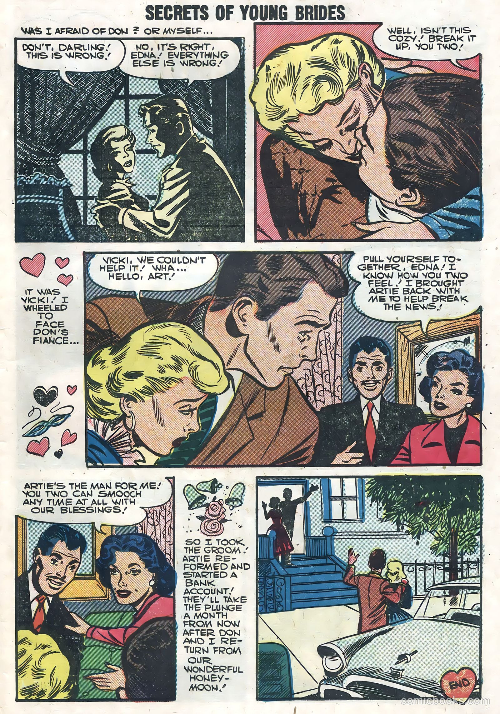 Secrets of Young Brides #5 (1957) — page 23 of 36