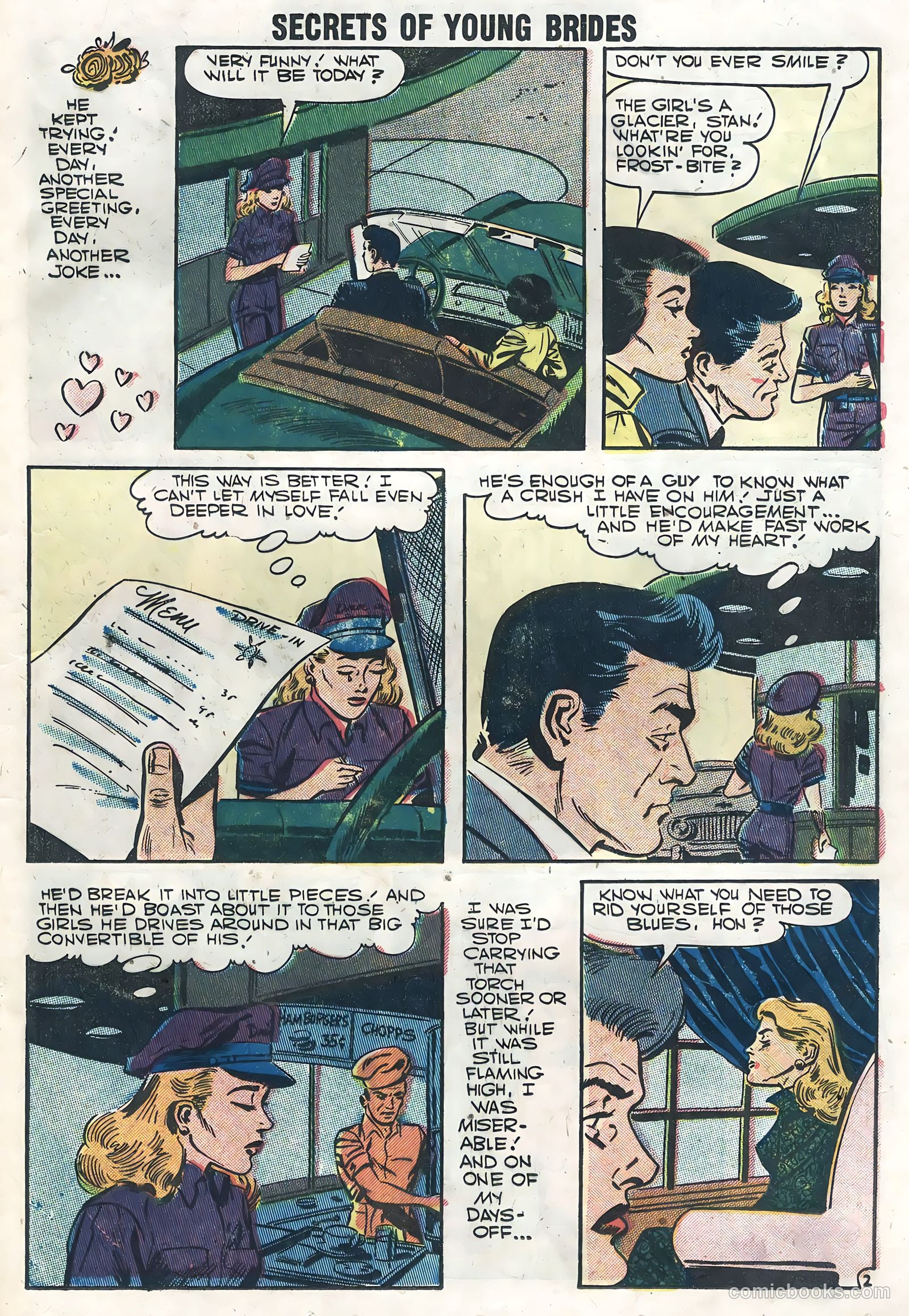 Secrets of Young Brides #5 (1957) — page 25 of 36