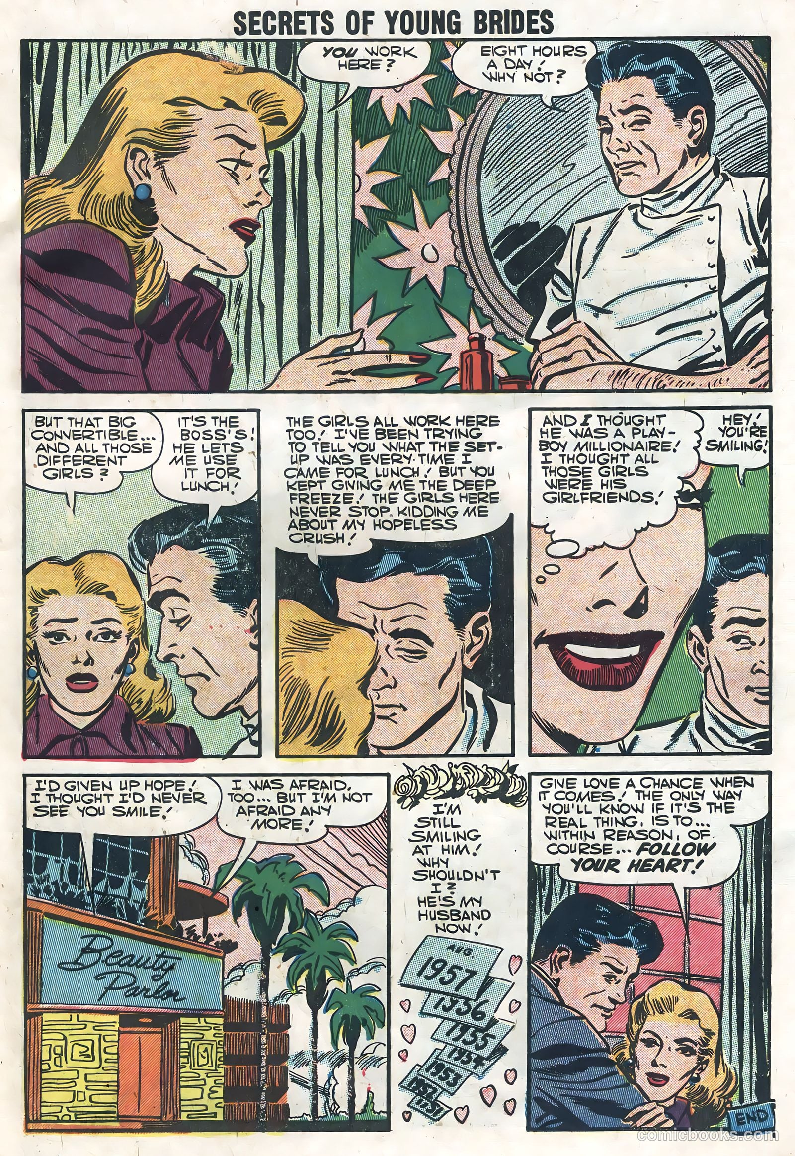 Secrets of Young Brides #5 (1957) — page 27 of 36