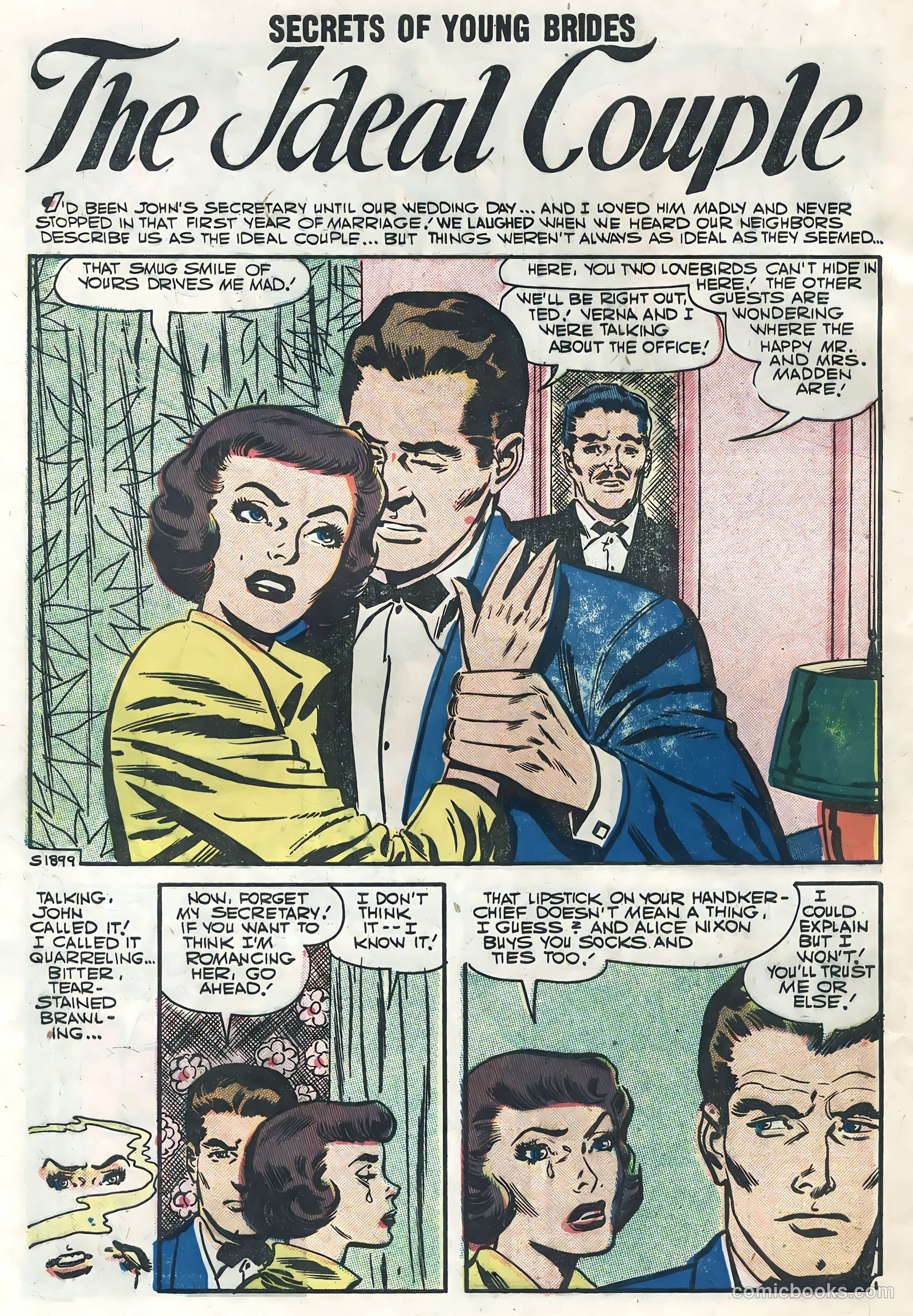 Secrets of Young Brides #5 (1957) — page 28 of 36