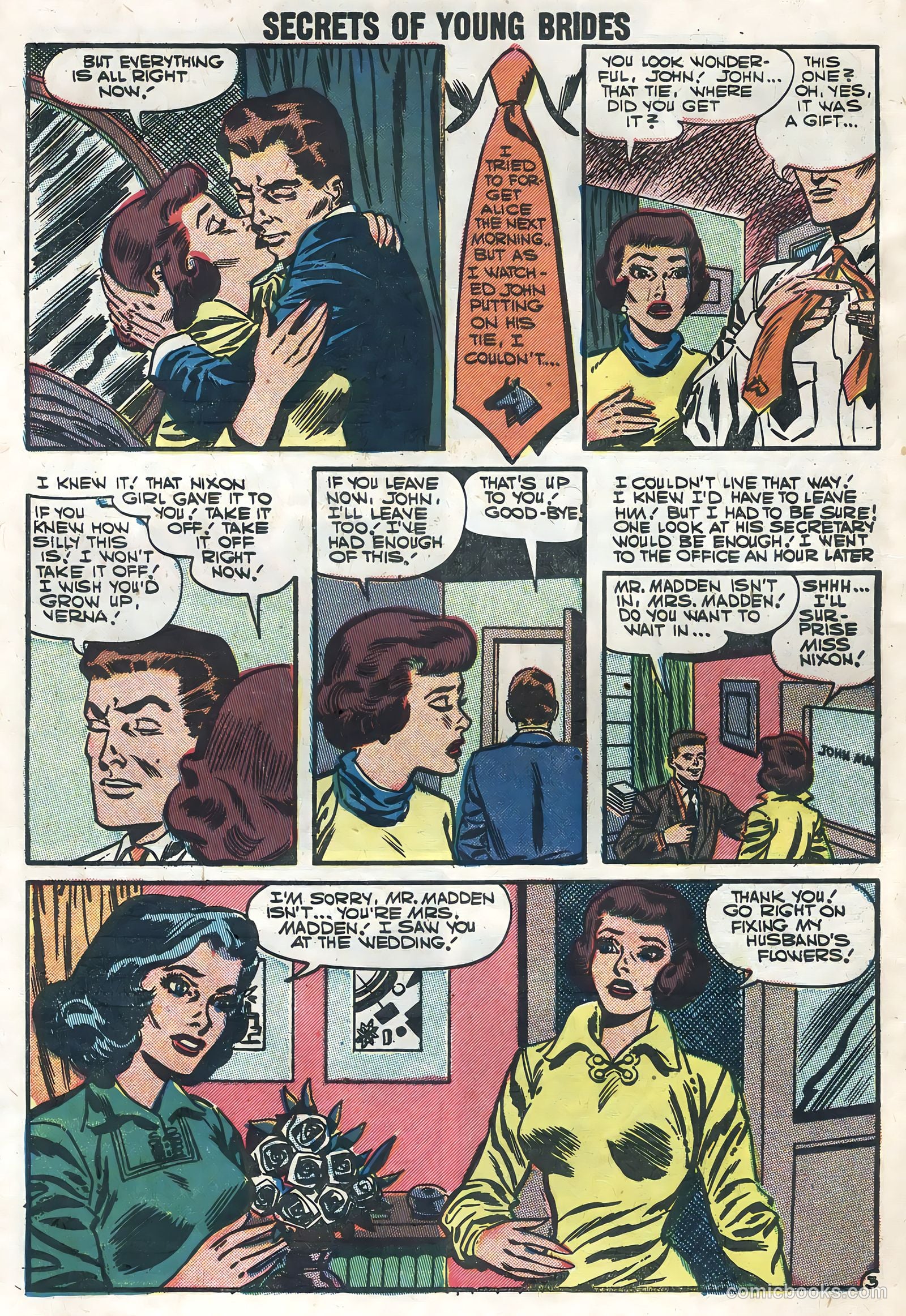 Secrets of Young Brides #5 (1957) — page 30 of 36