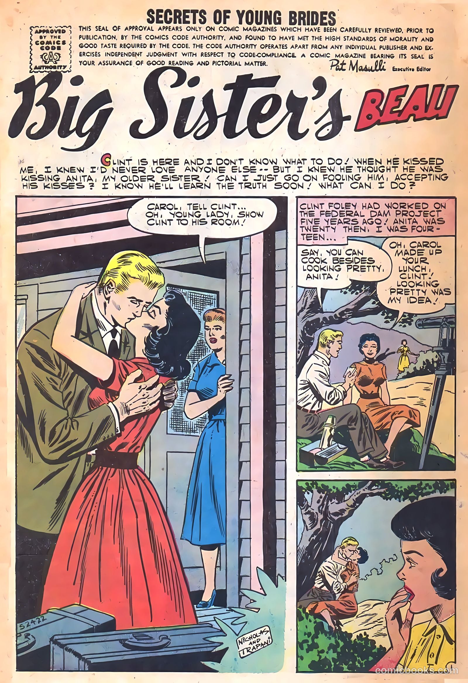 Secrets of Young Brides #6 (1957) — page 3 of 37