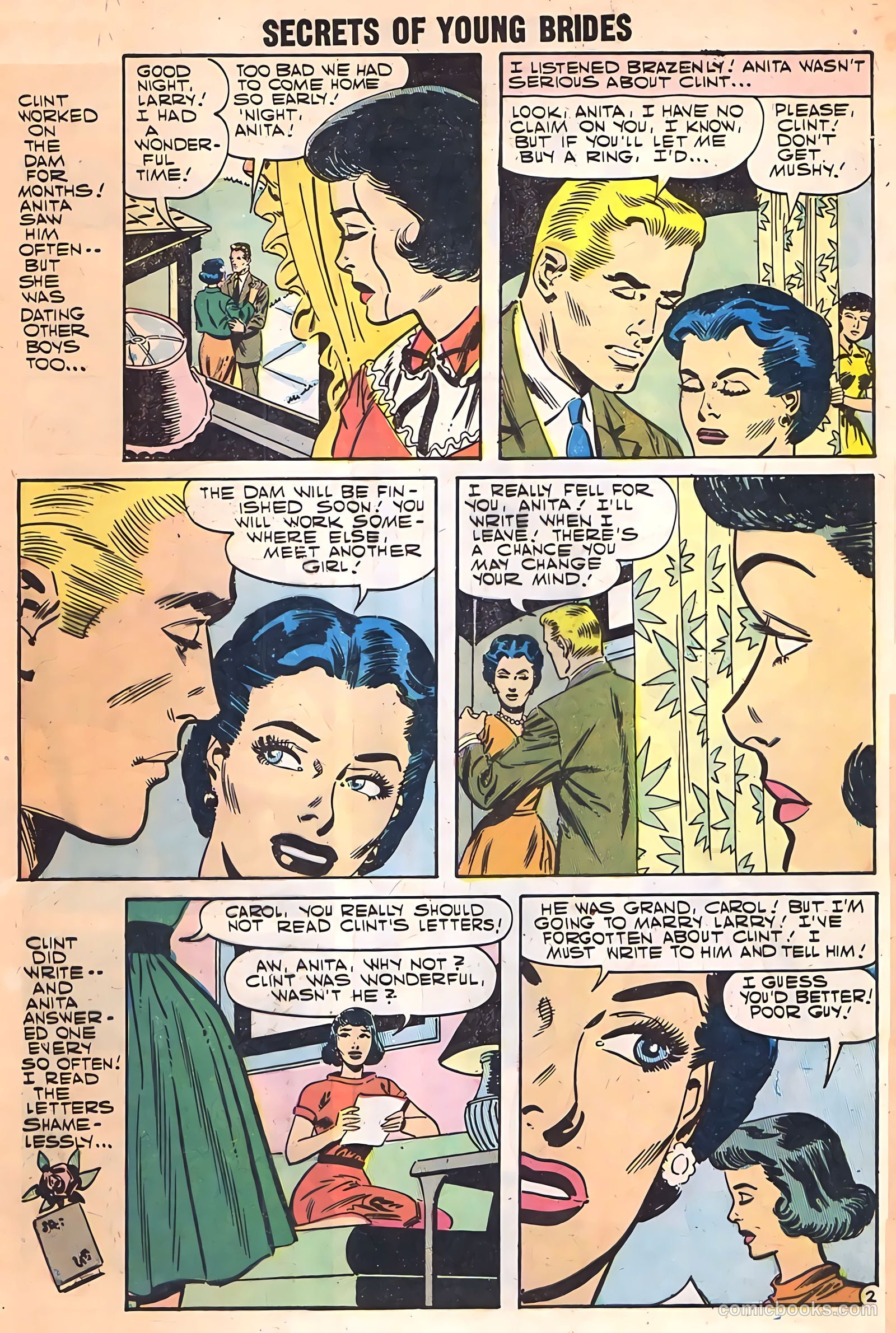 Secrets of Young Brides #6 (1957) — page 4 of 37