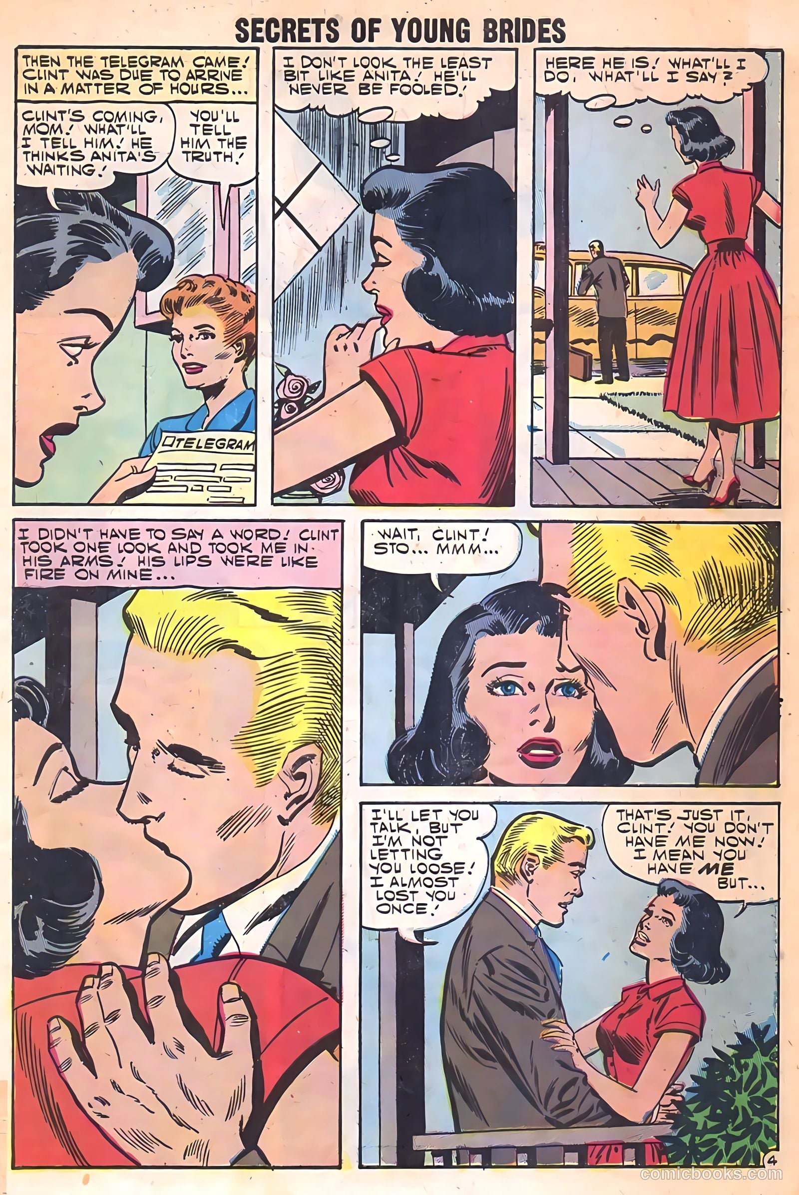 Secrets of Young Brides #6 (1957) — page 7 of 37