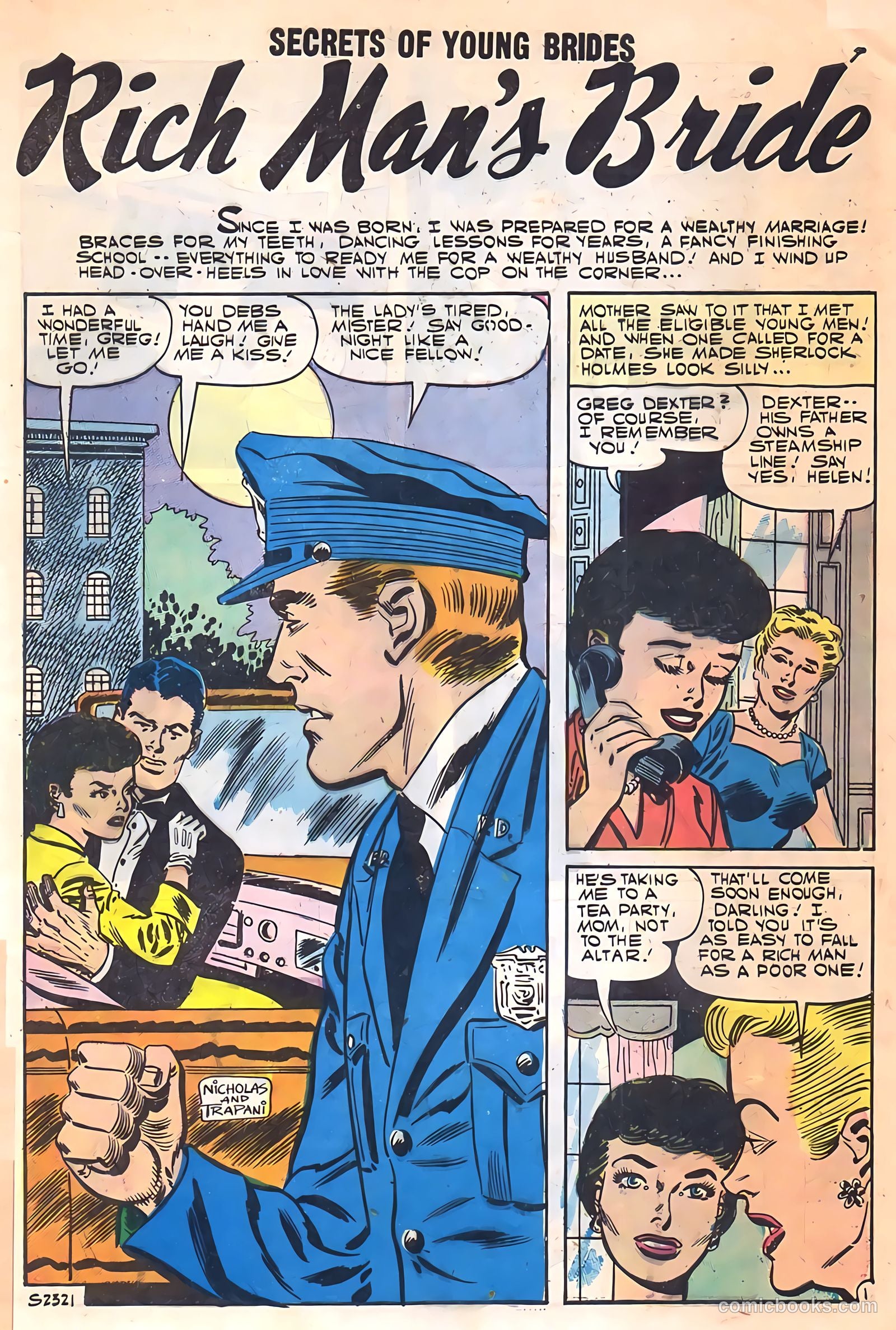 Secrets of Young Brides #6 (1957) — page 9 of 37