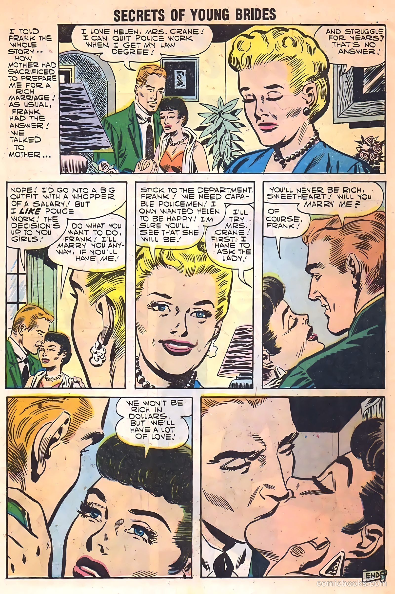 Secrets of Young Brides #6 (1957) — page 13 of 37