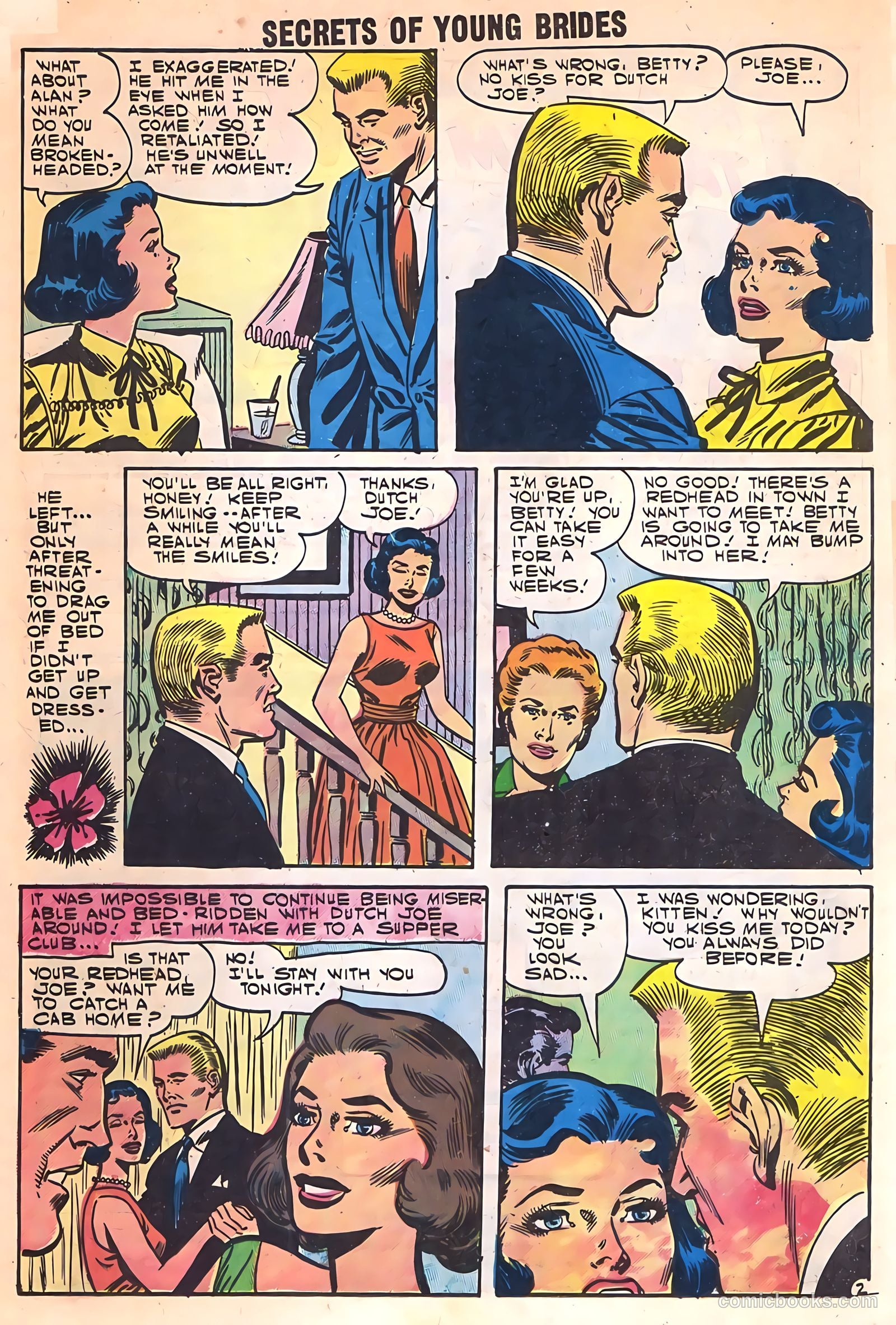 Secrets of Young Brides #6 (1957) — page 16 of 37