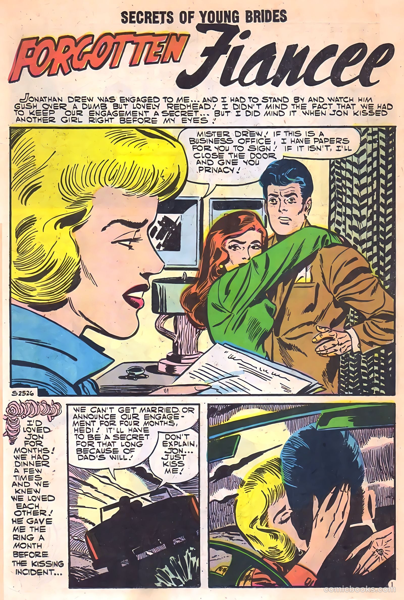 Secrets of Young Brides #6 (1957) — page 23 of 37