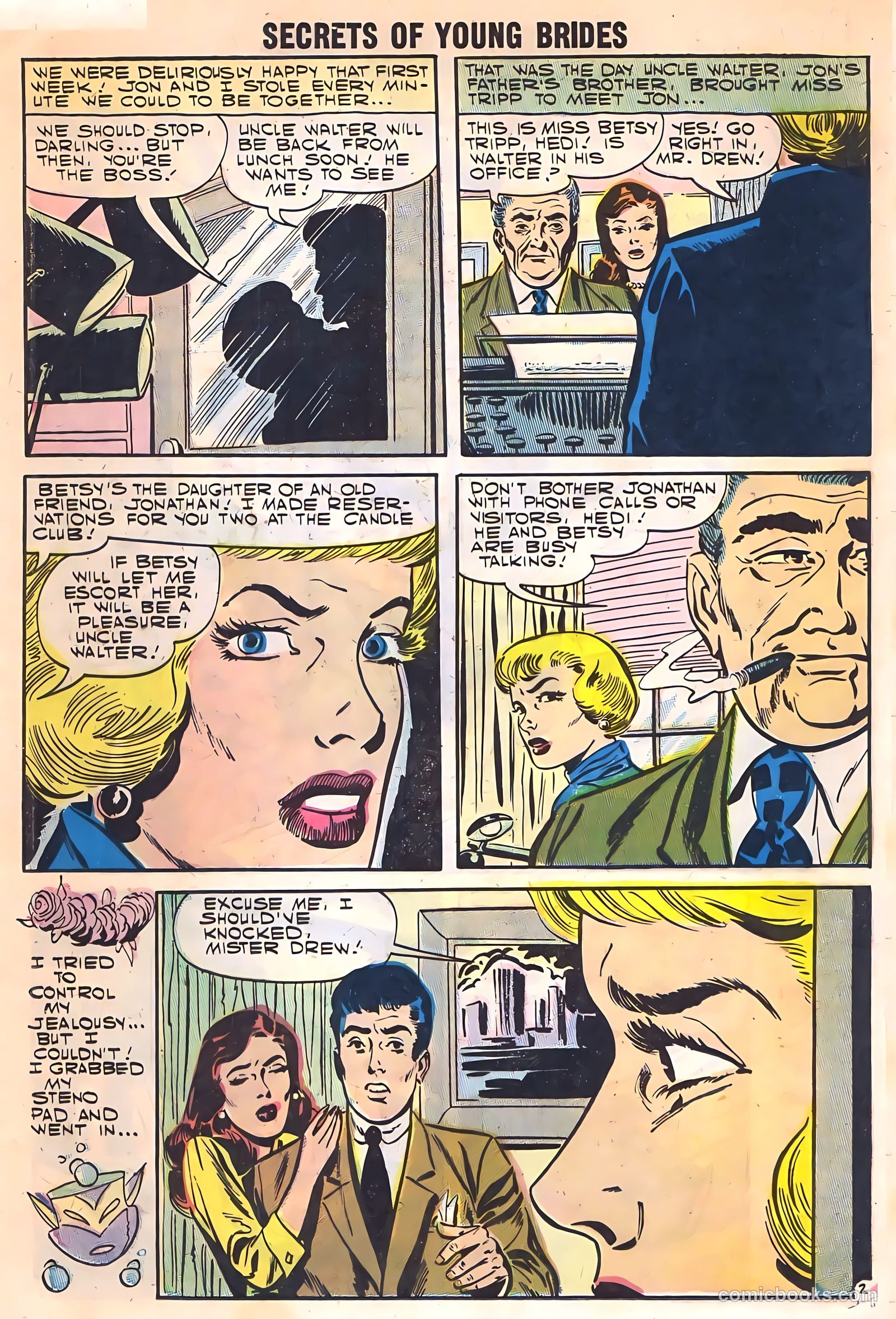 Secrets of Young Brides #6 (1957) — page 24 of 37