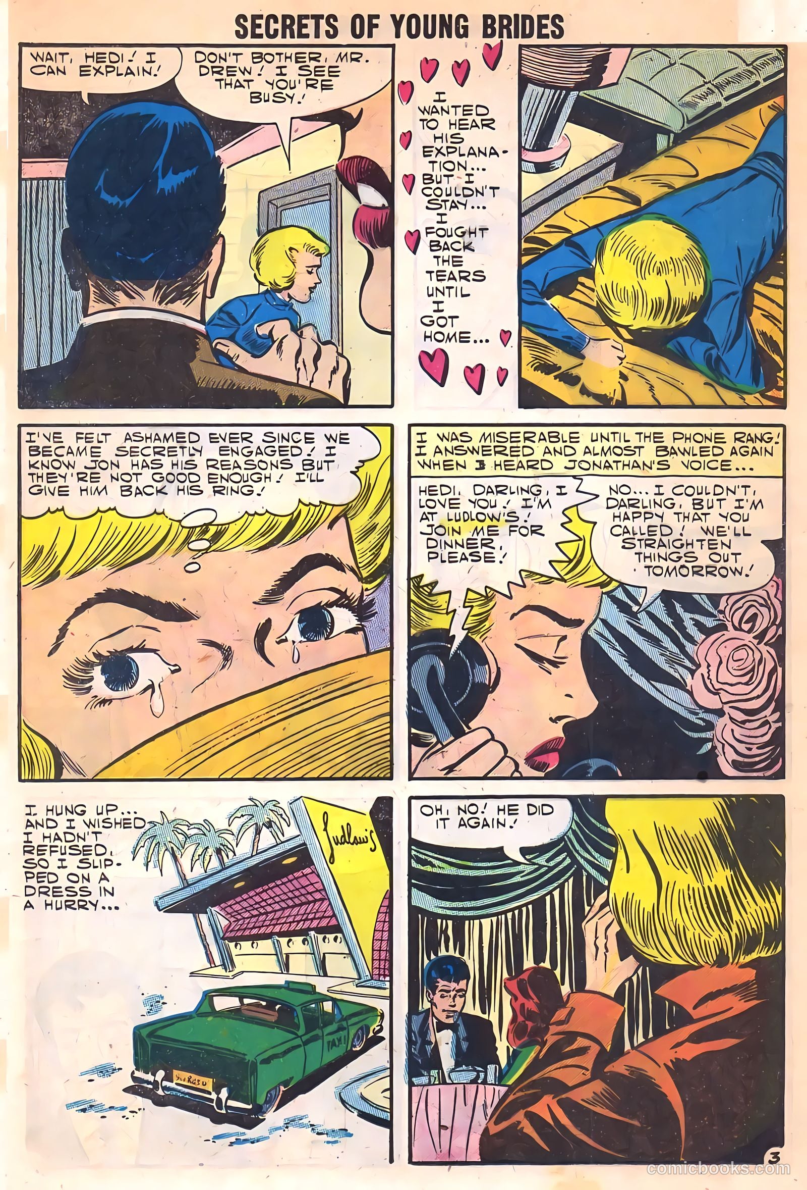 Secrets of Young Brides #6 (1957) — page 25 of 37