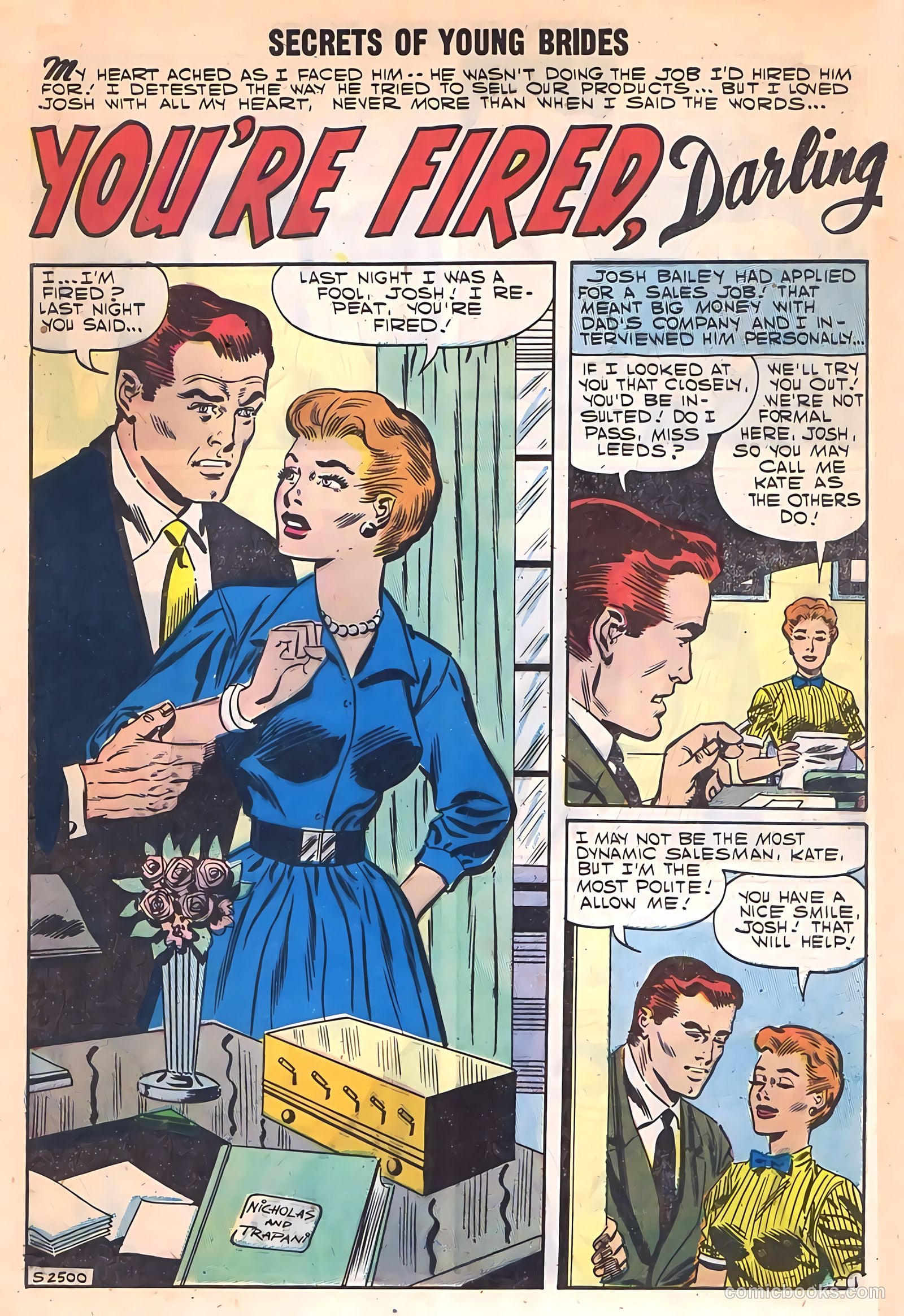 Secrets of Young Brides #6 (1957) — page 28 of 37