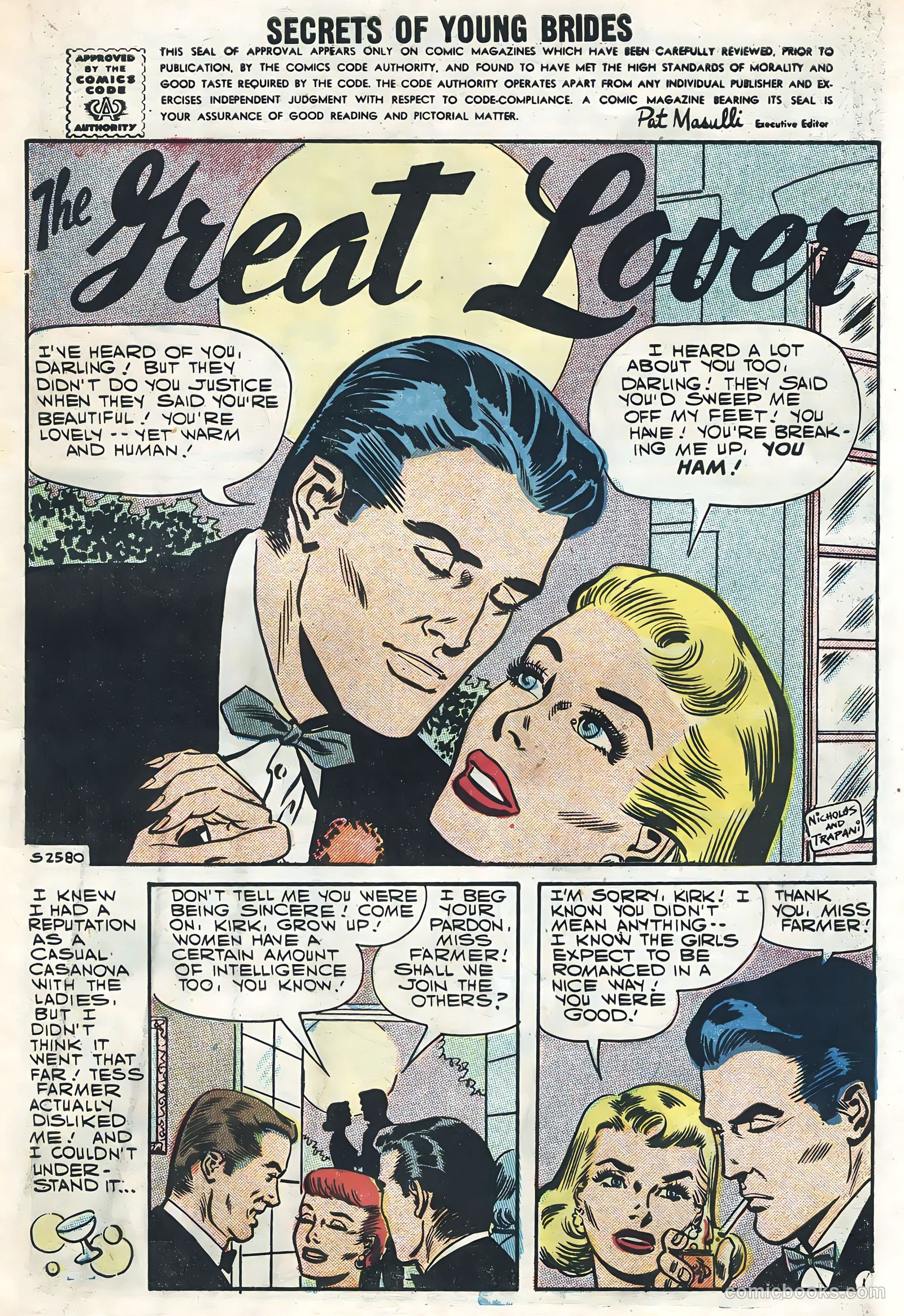 Secrets of Young Brides #7 (1958) — page 3 of 36