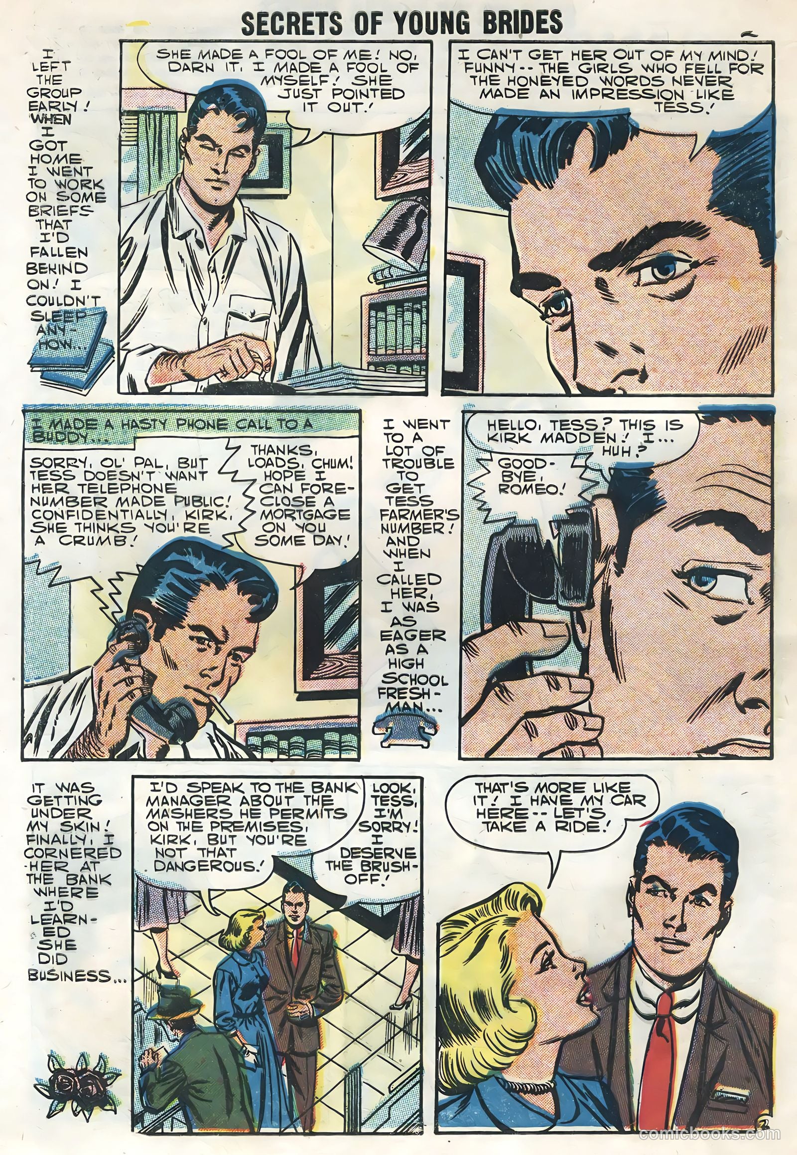 Secrets of Young Brides #7 (1958) — page 4 of 36