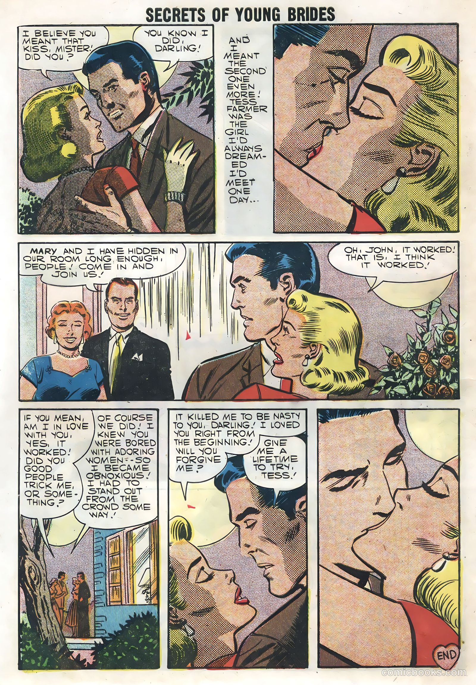 Secrets of Young Brides #7 (1958) — page 8 of 36