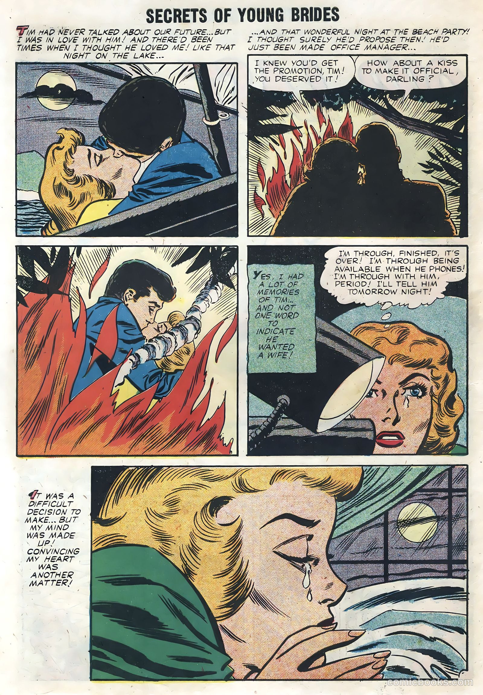 Secrets of Young Brides #7 (1958) — page 10 of 36