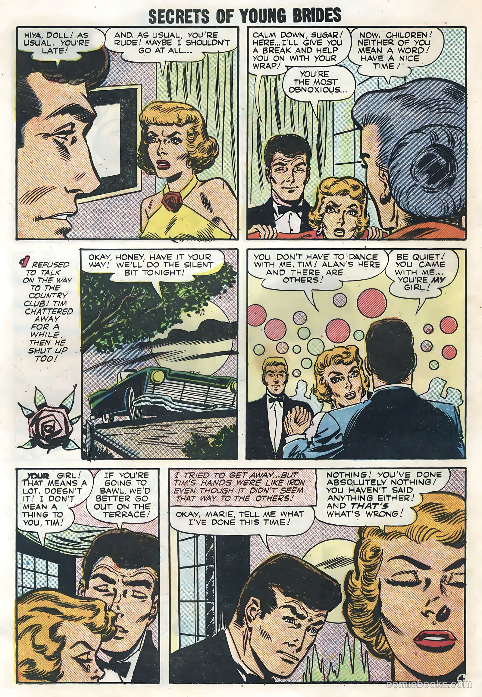 Secrets of Young Brides #7 (1958) — page 12 of 36