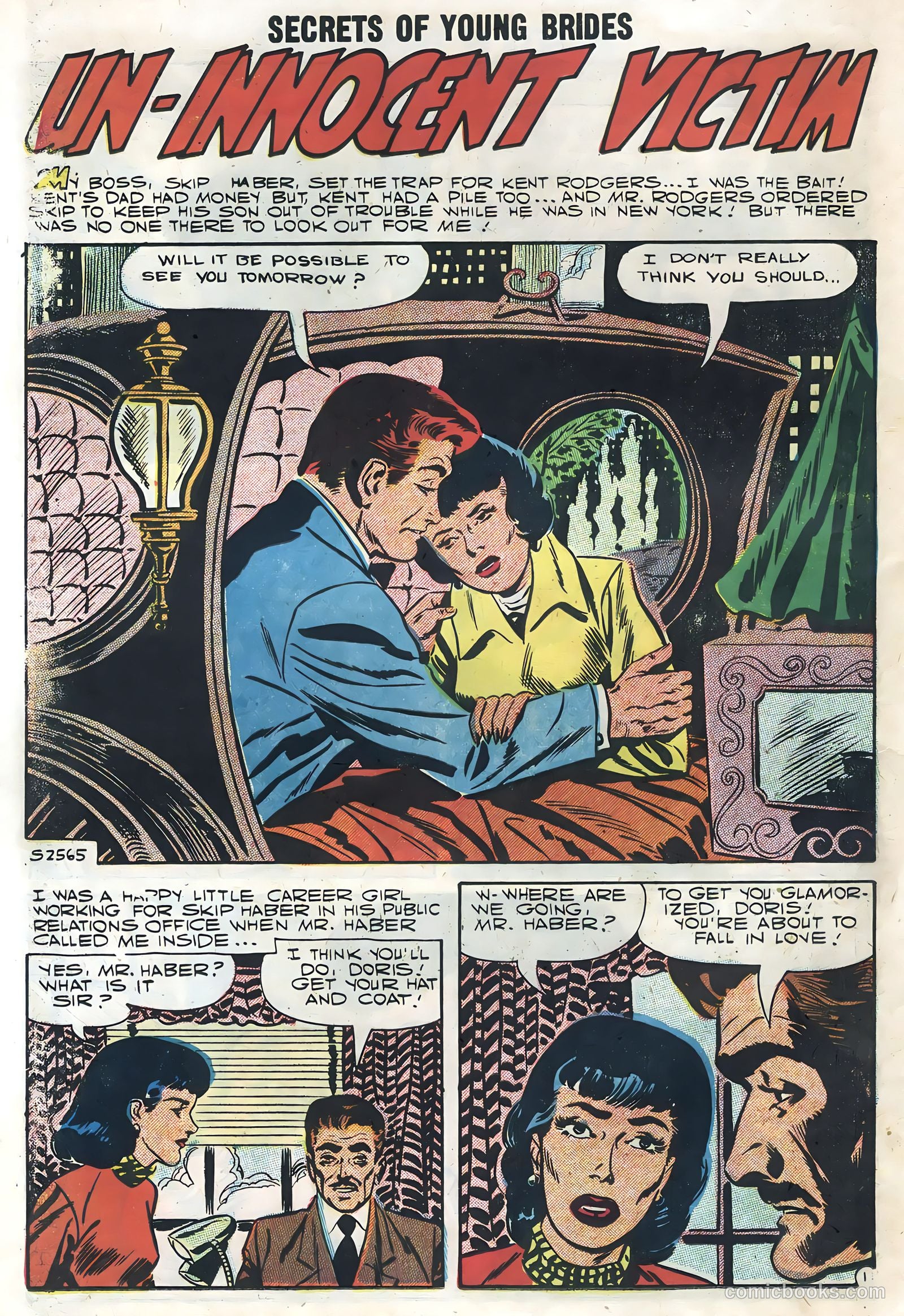 Secrets of Young Brides #7 (1958) — page 14 of 36