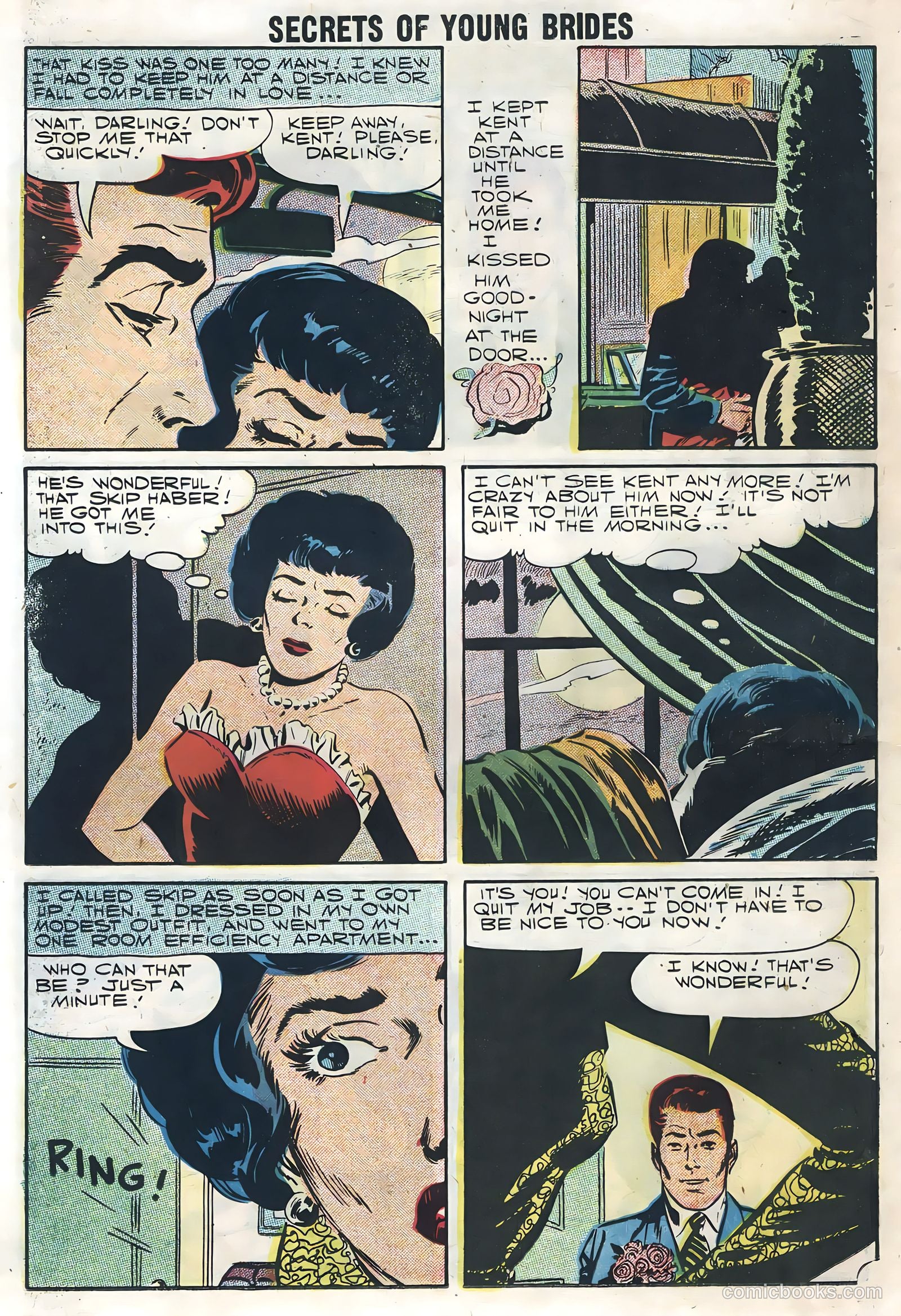 Secrets of Young Brides #7 (1958) — page 18 of 36