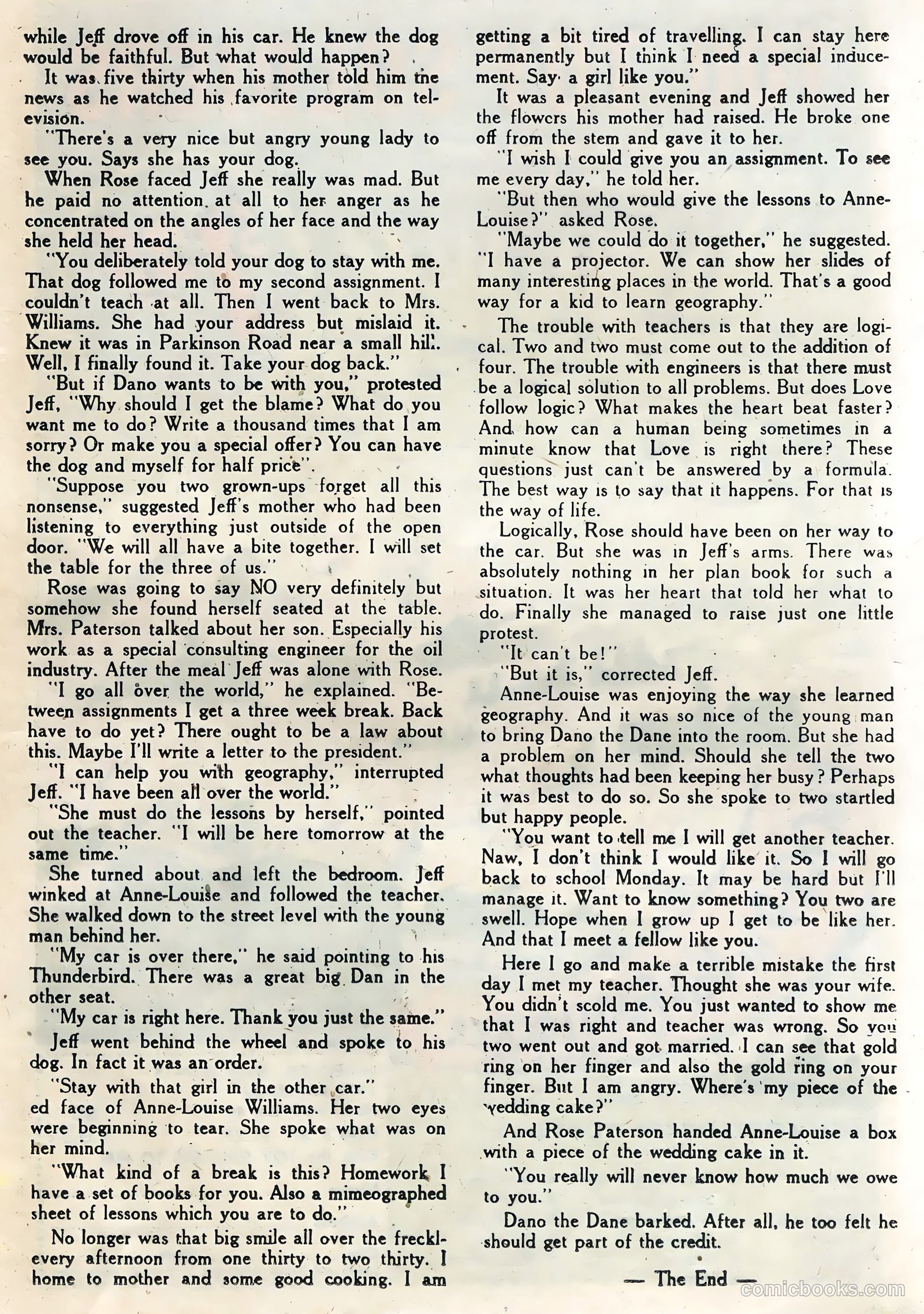 Secrets of Young Brides #7 (1958) — page 21 of 36