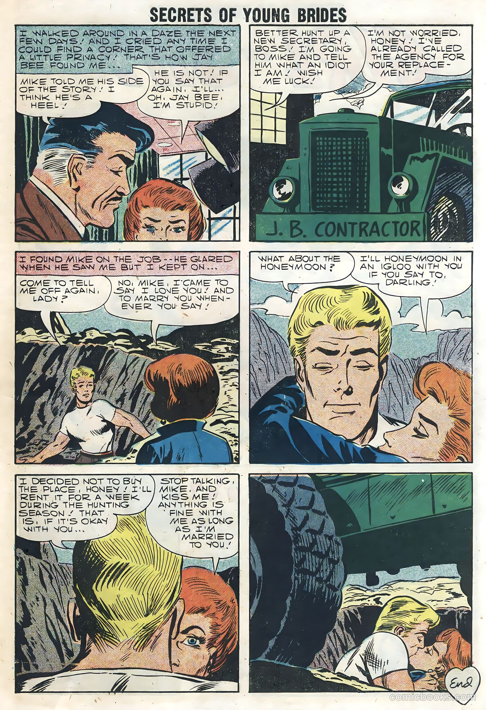 Secrets of Young Brides #7 (1958) — page 27 of 36
