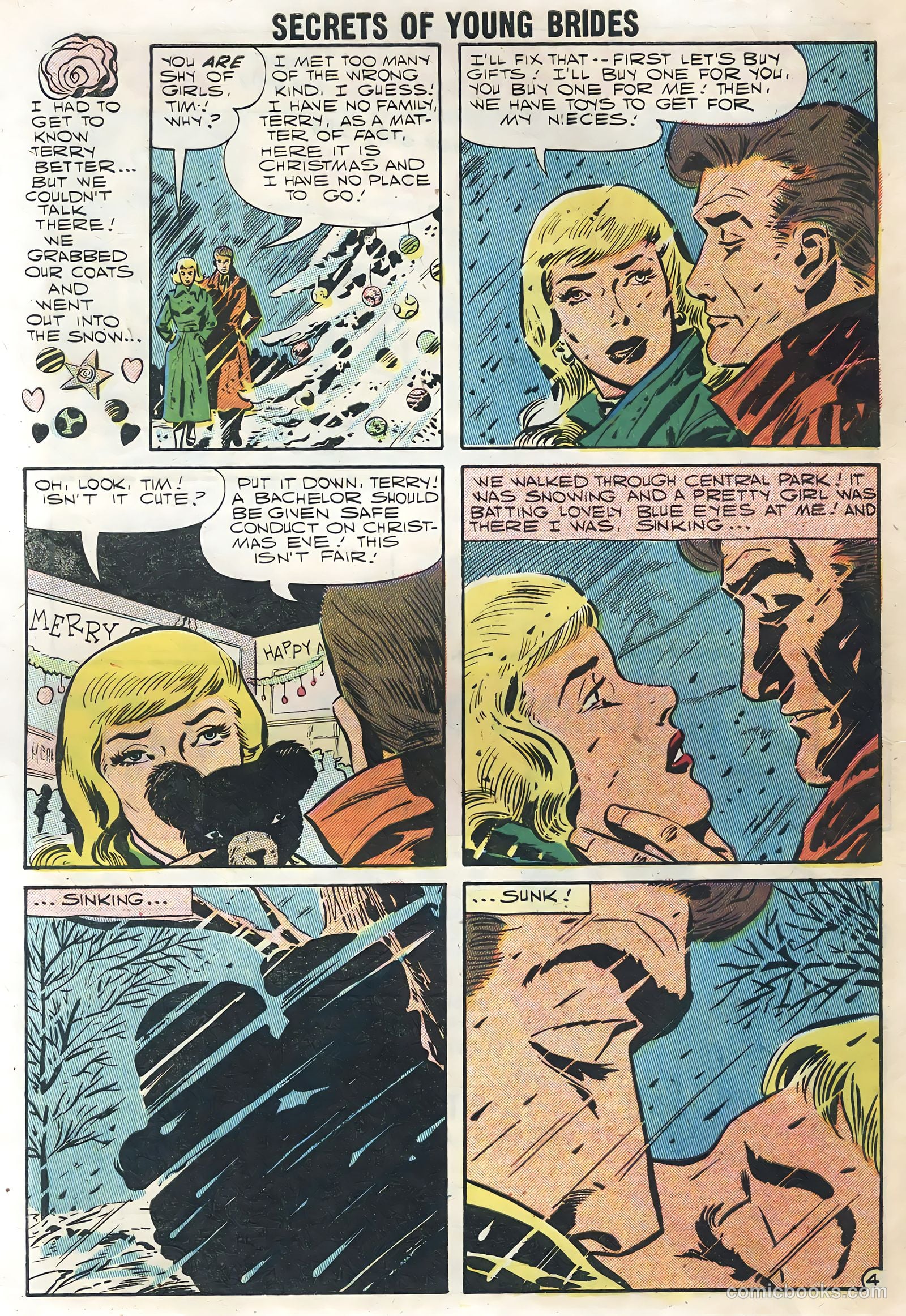 Secrets of Young Brides #7 (1958) — page 32 of 36