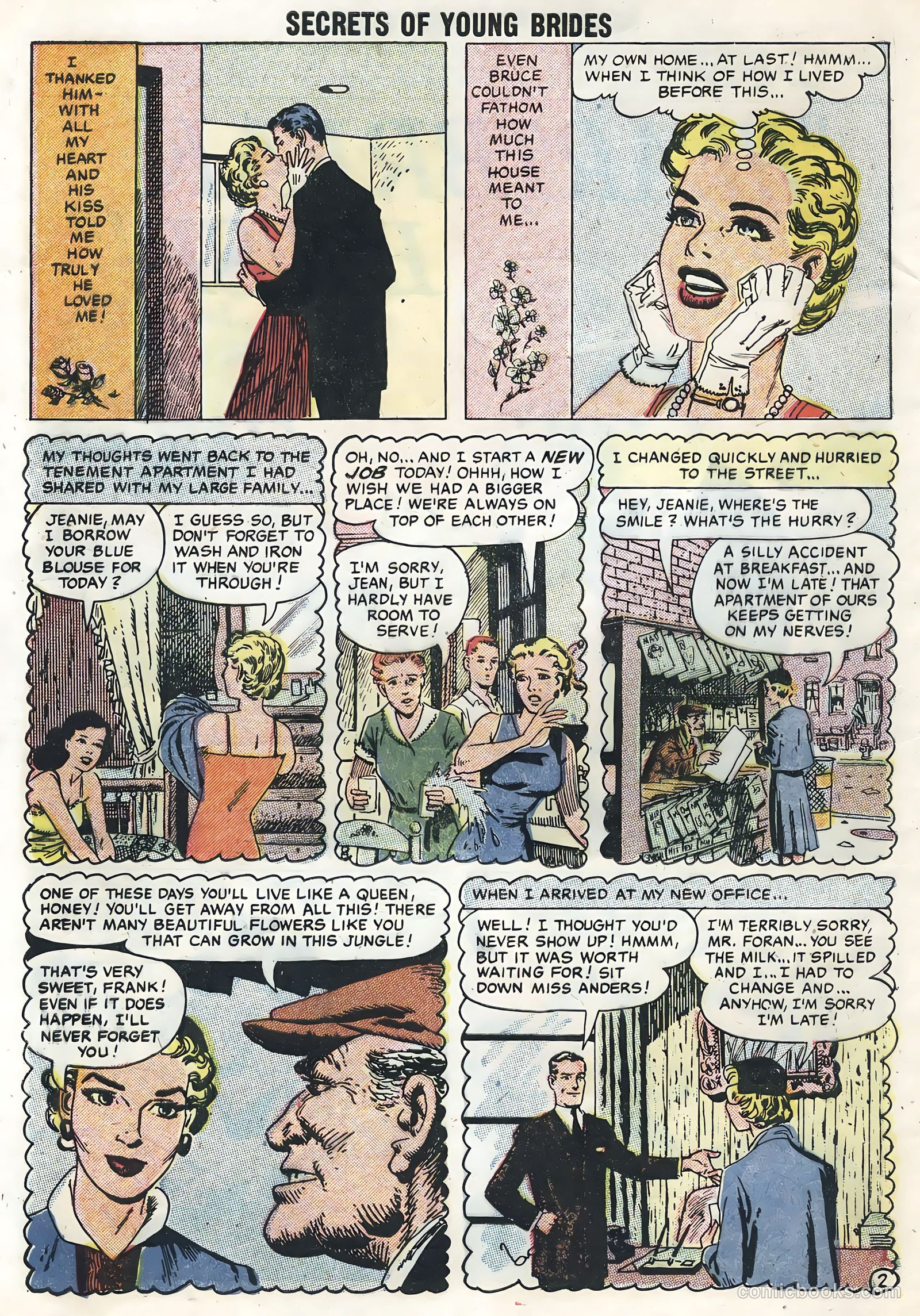 Secrets of Young Brides #8 (1958) — page 4 of 36