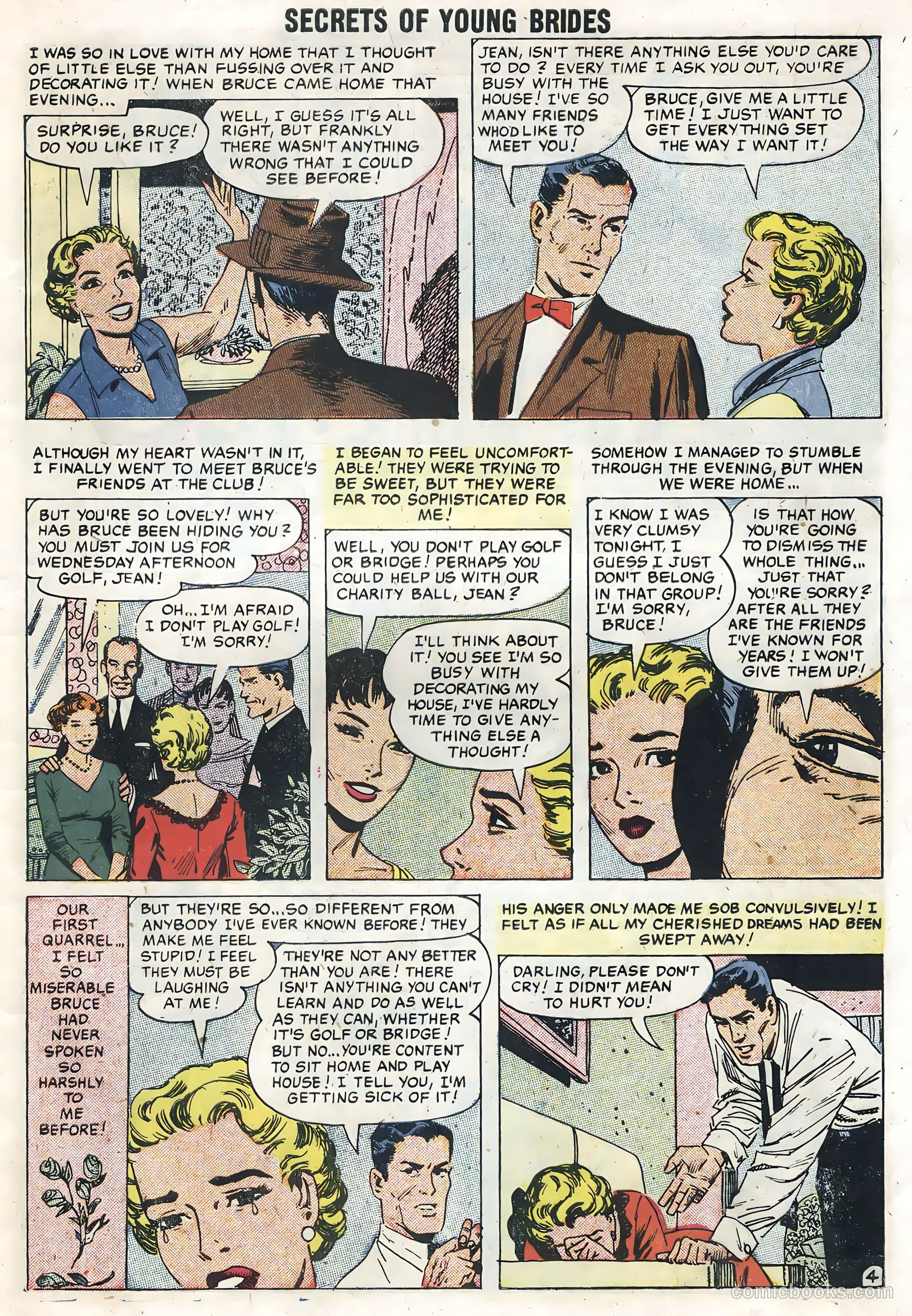 Secrets of Young Brides #8 (1958) — page 7 of 36