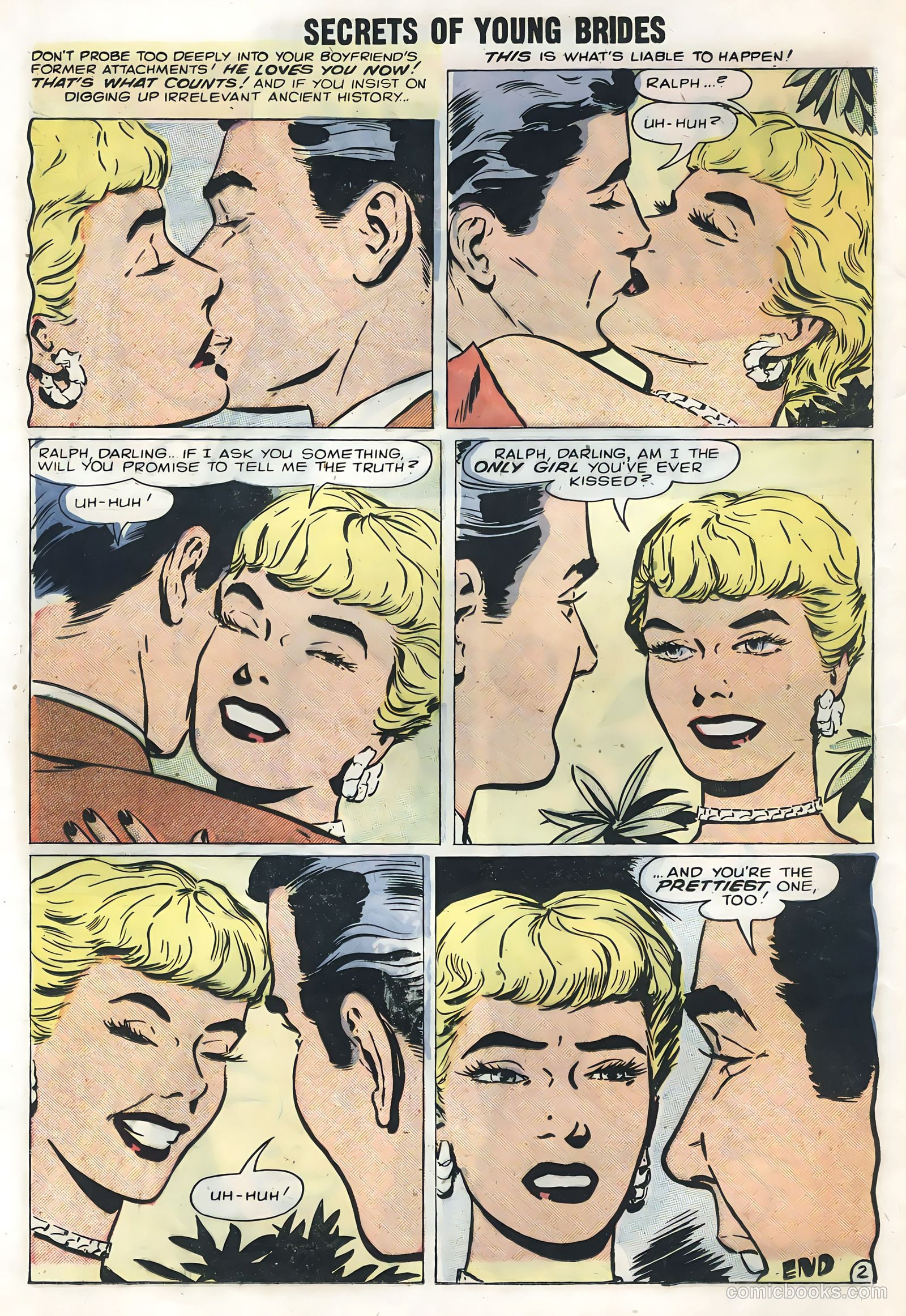 Secrets of Young Brides #8 (1958) — page 12 of 36