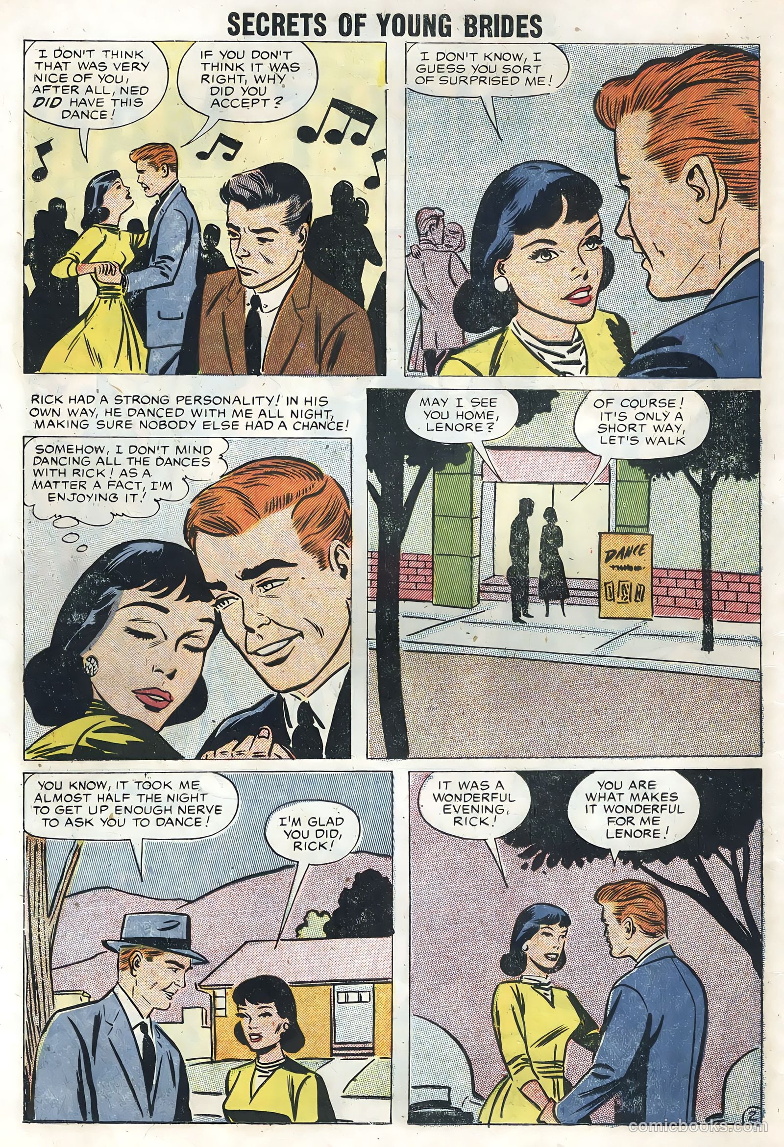 Secrets of Young Brides #8 (1958) — page 14 of 36
