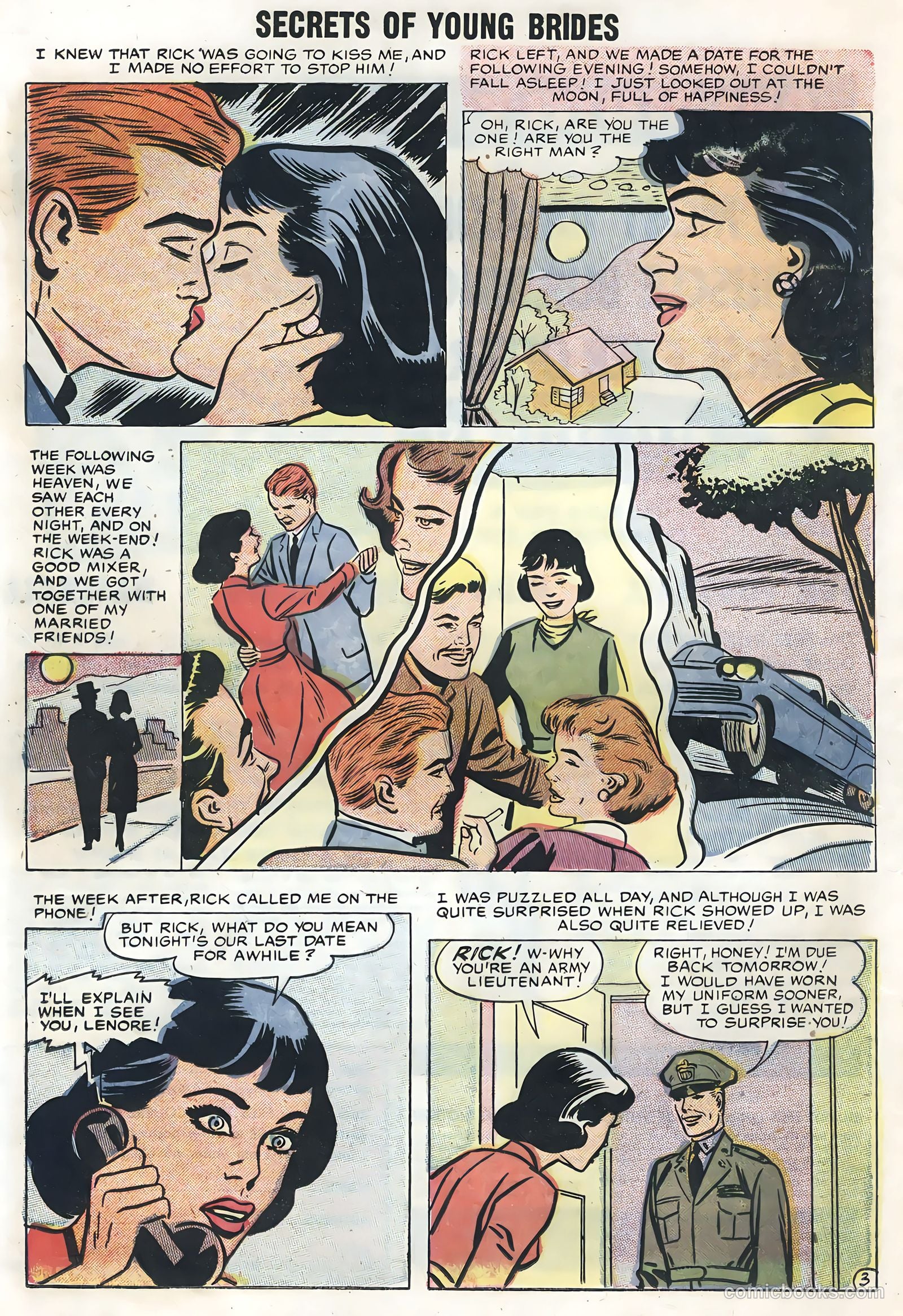 Secrets of Young Brides #8 (1958) — page 16 of 36