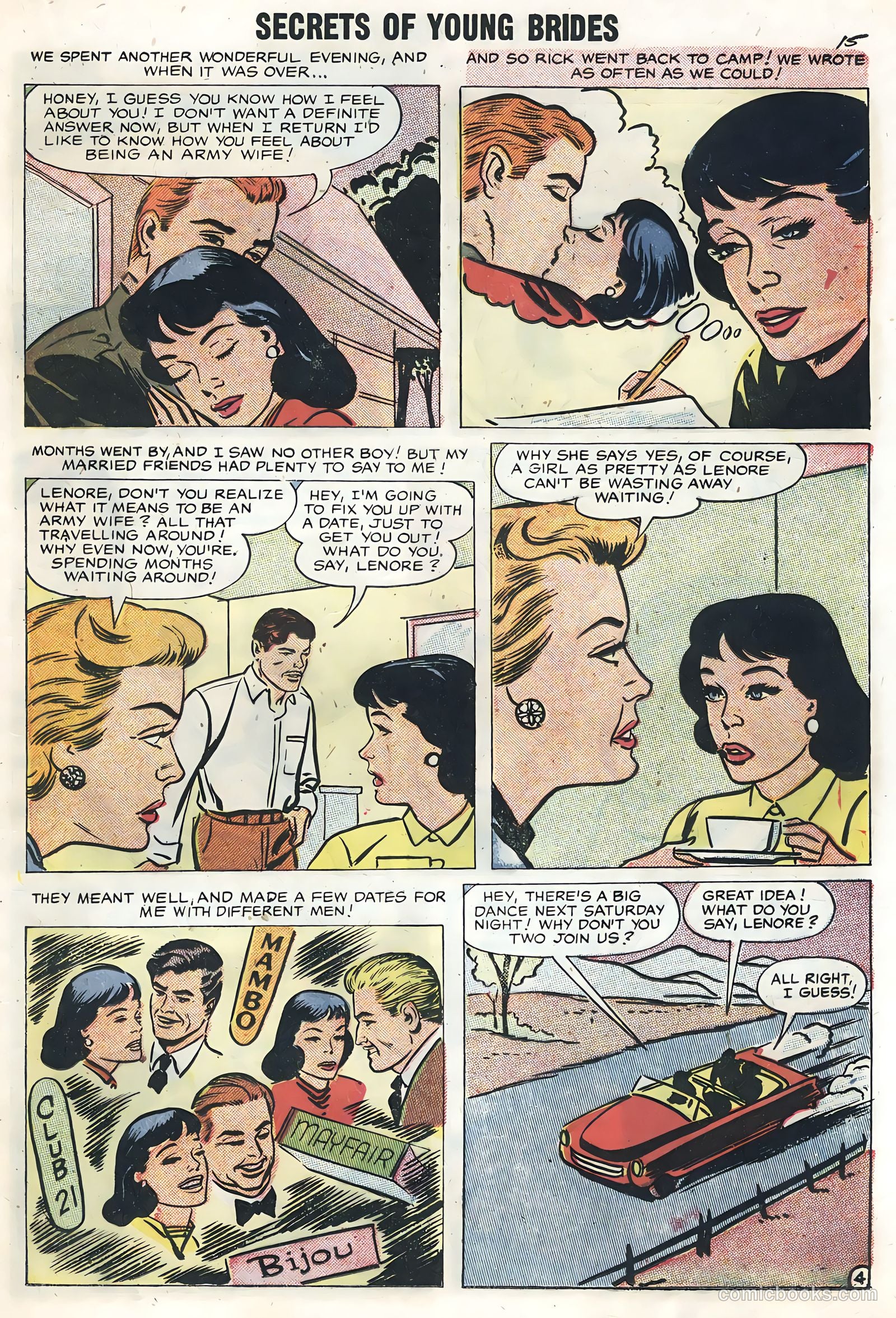 Secrets of Young Brides #8 (1958) — page 17 of 36