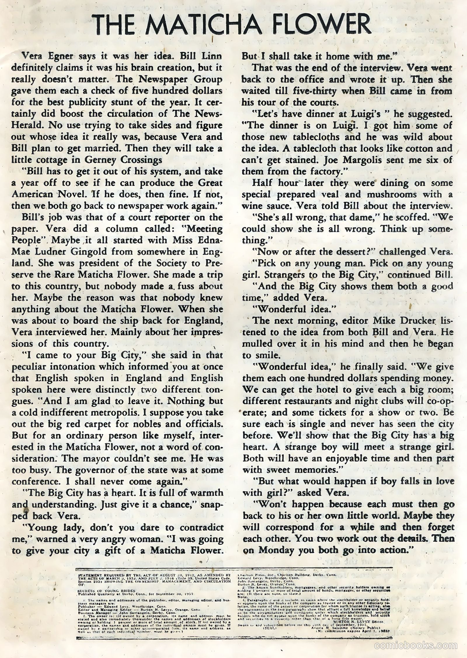 Secrets of Young Brides #8 (1958) — page 19 of 36