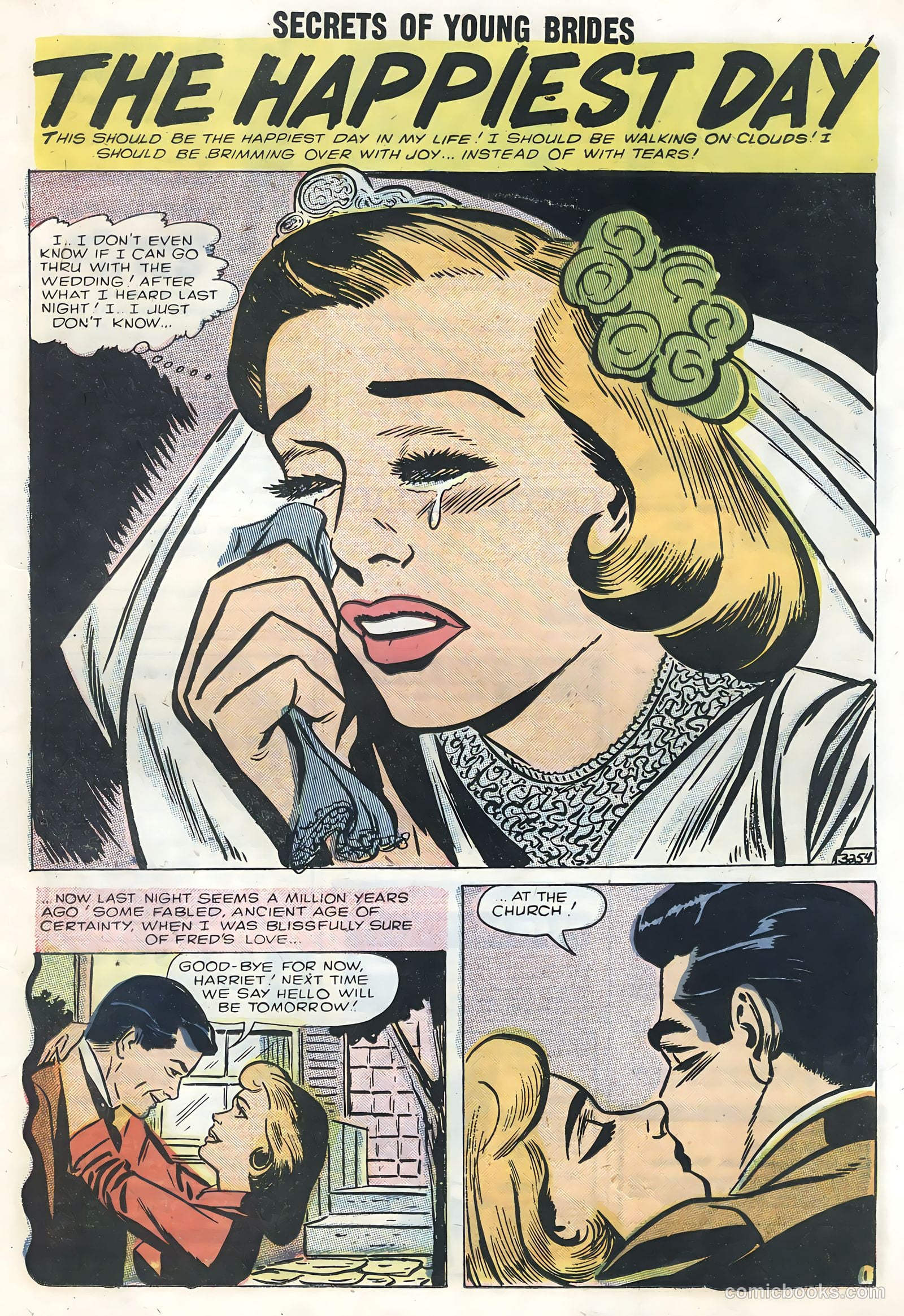 Secrets of Young Brides #8 (1958) — page 21 of 36