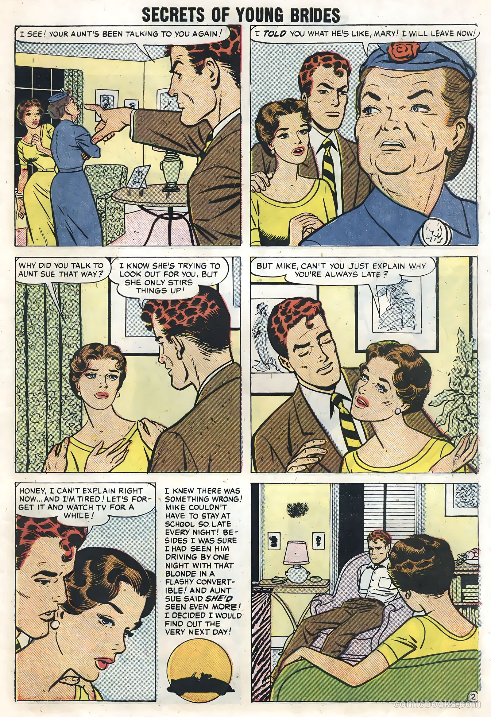 Secrets of Young Brides #8 (1958) — page 27 of 36