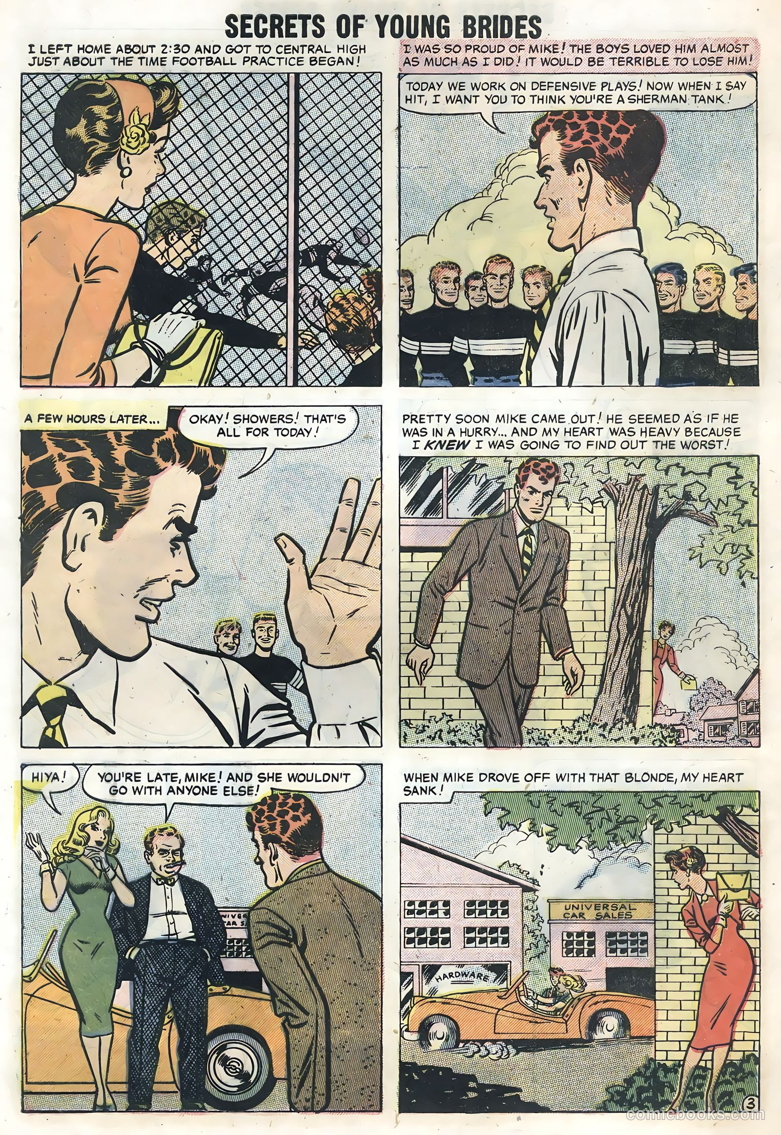 Secrets of Young Brides #8 (1958) — page 28 of 36