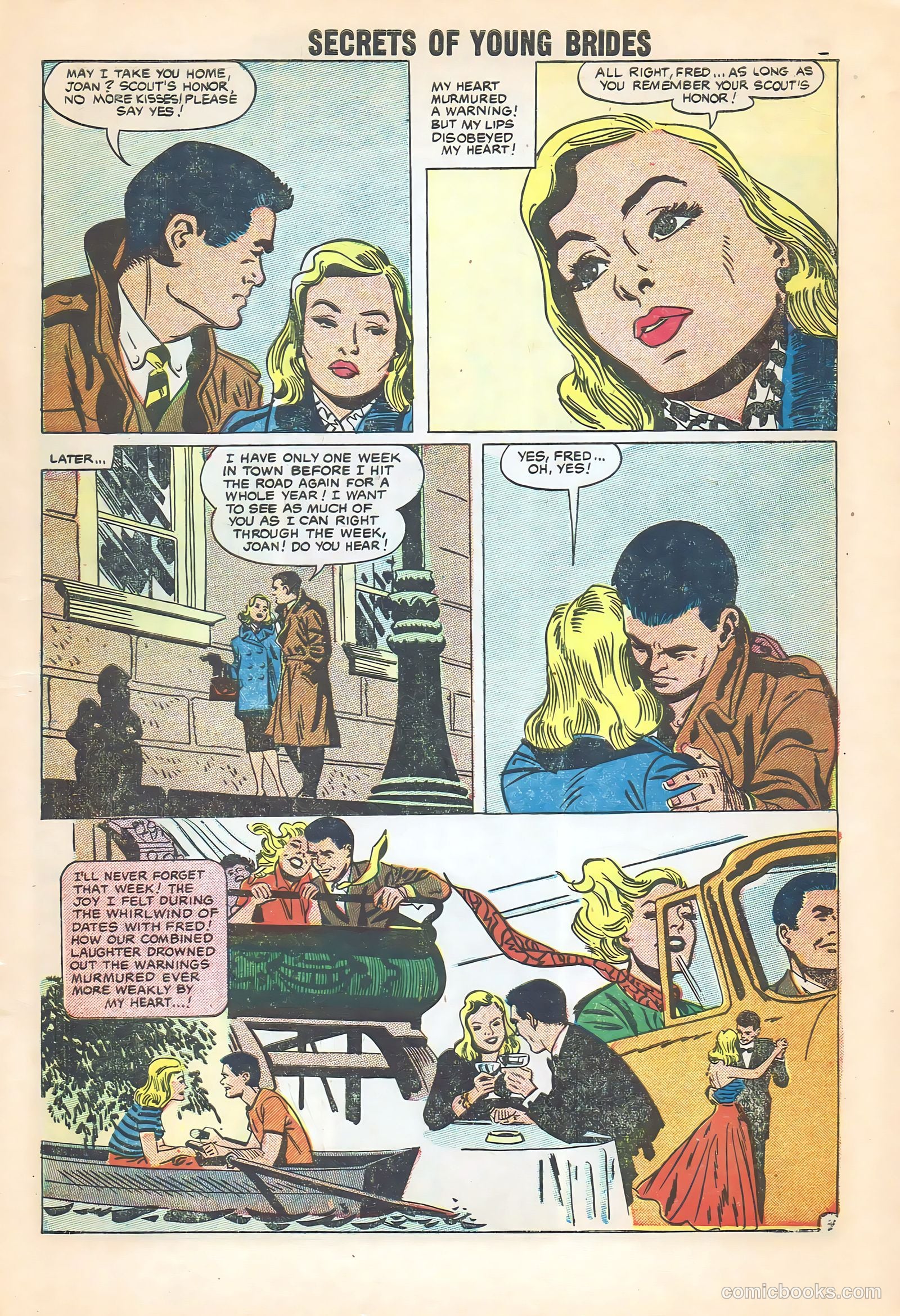 Secrets of Young Brides #9 (1958) — page 7 of 36