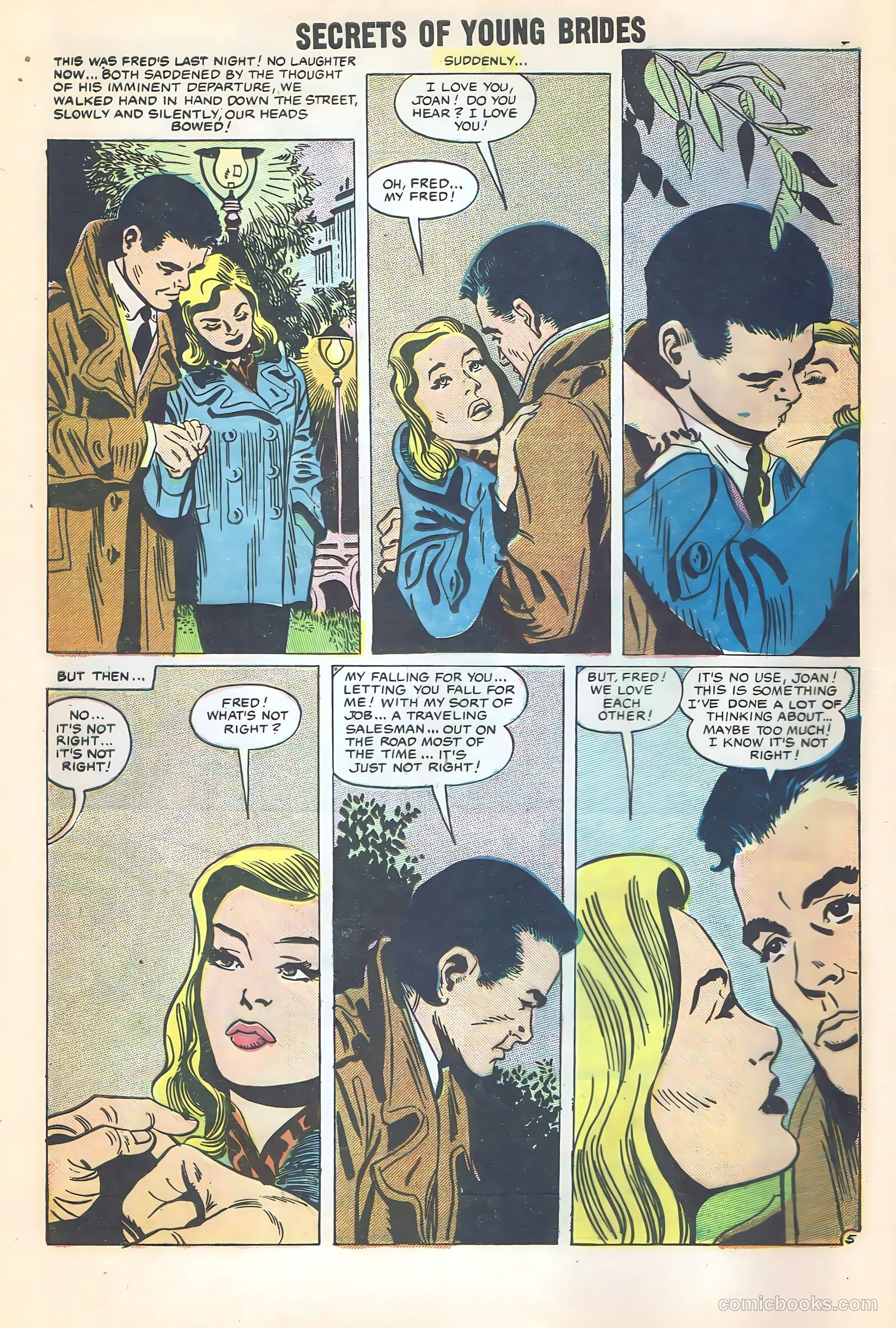 Secrets of Young Brides #9 (1958) — page 8 of 36