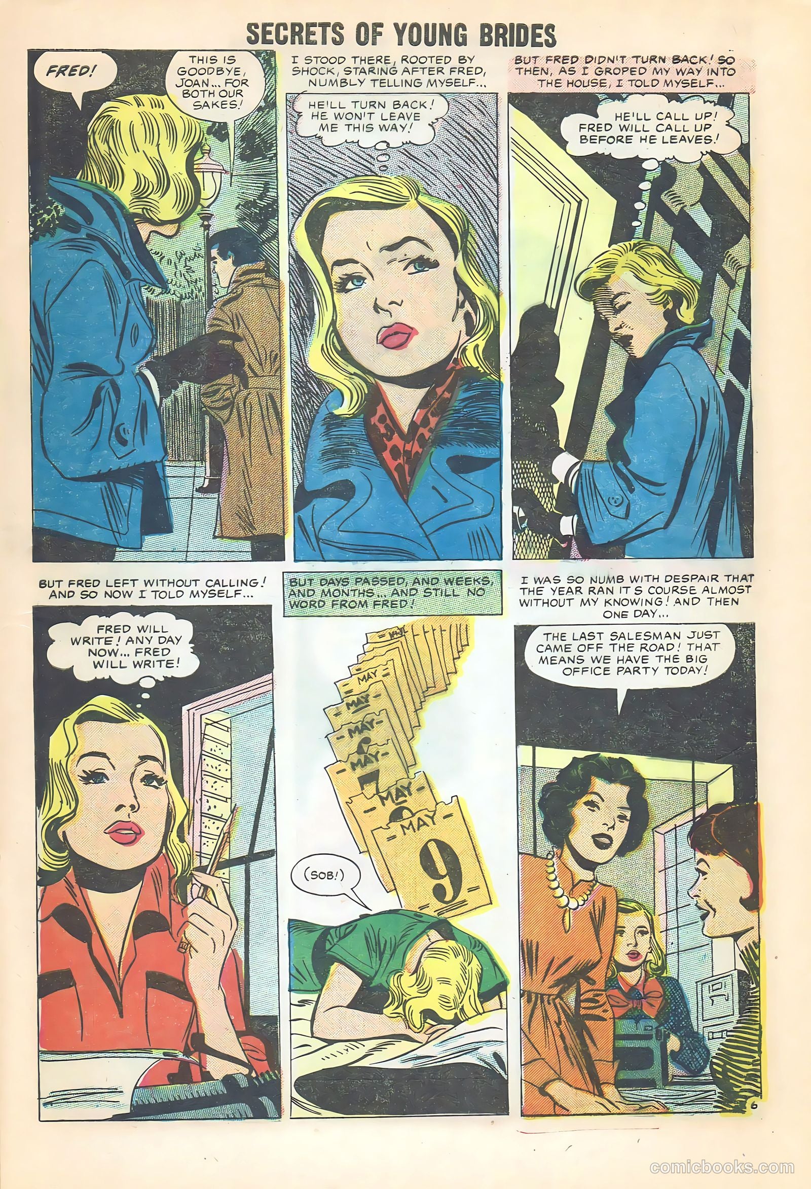 Secrets of Young Brides #9 (1958) — page 9 of 36