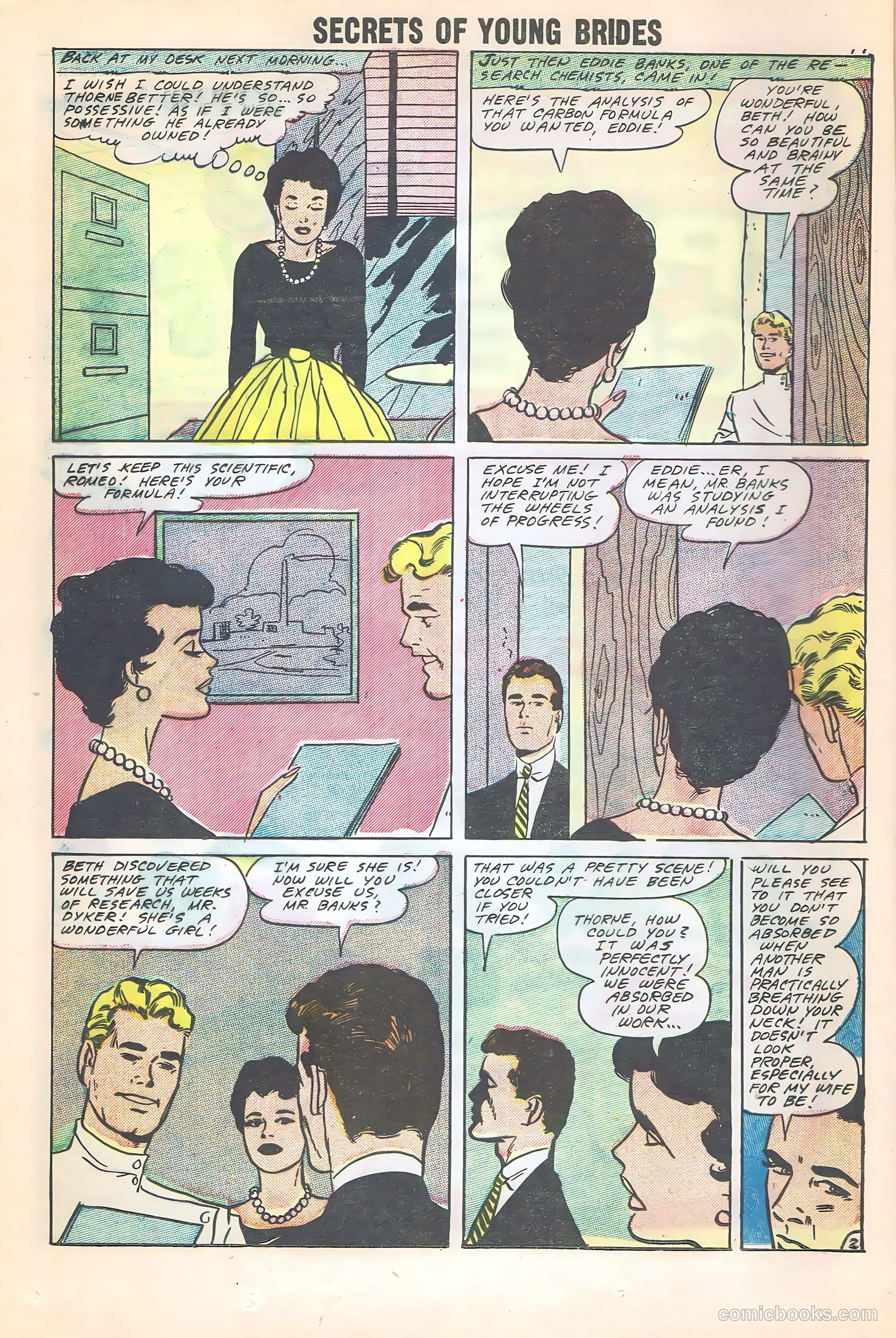 Secrets of Young Brides #9 (1958) — page 16 of 36