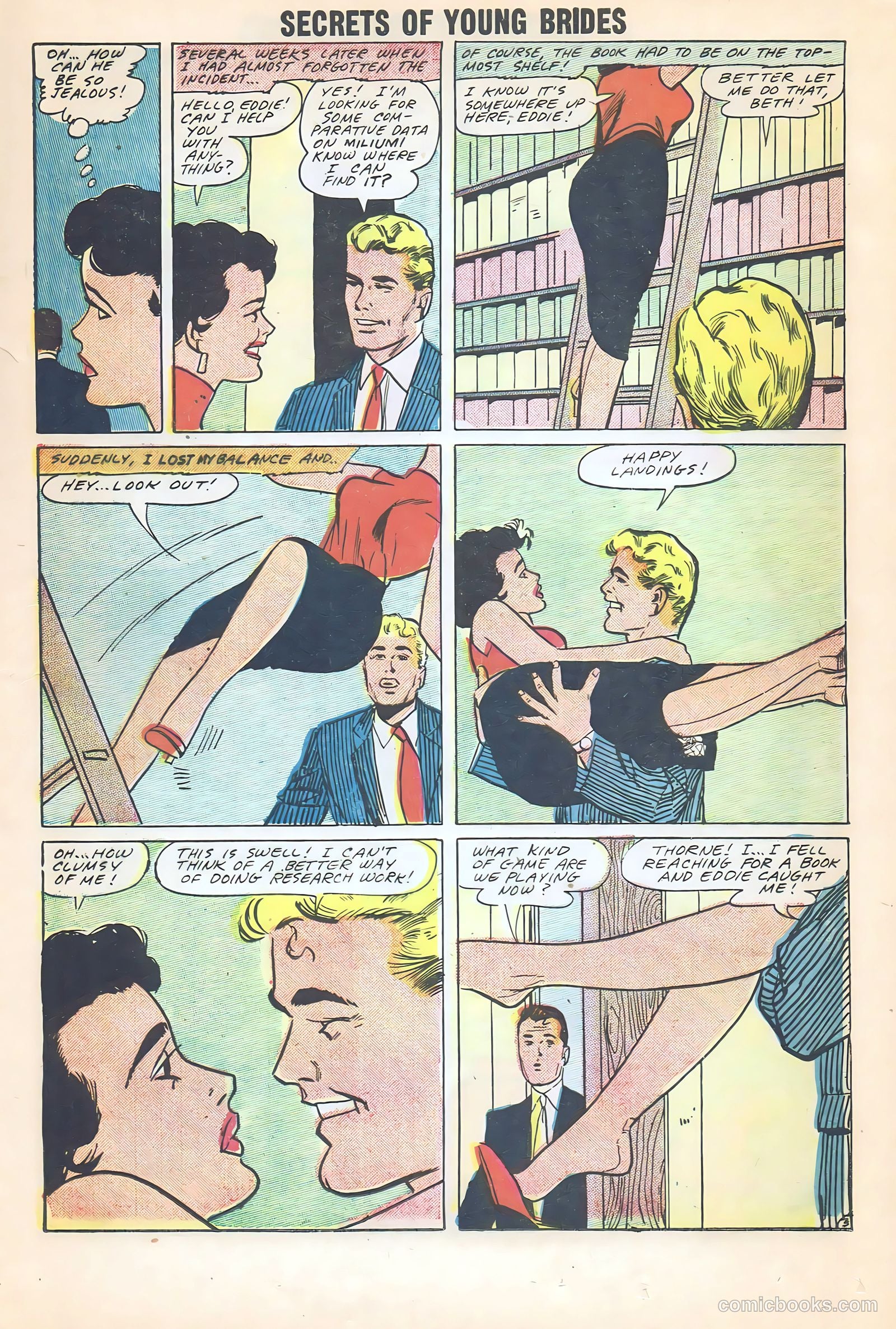 Secrets of Young Brides #9 (1958) — page 17 of 36
