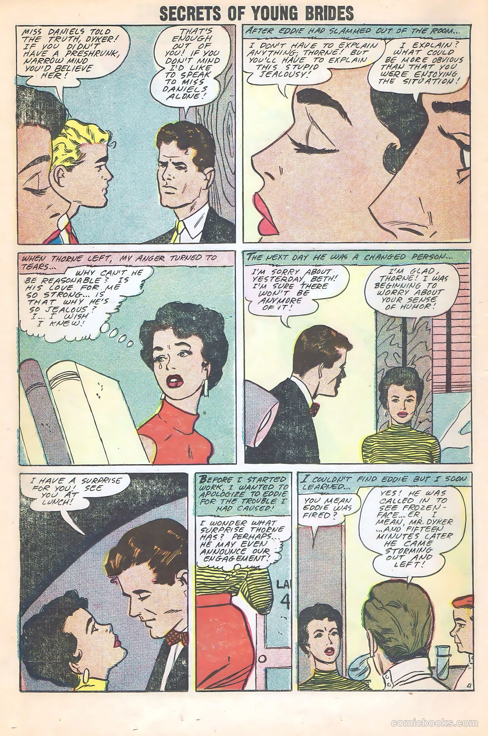 Secrets of Young Brides #9 (1958) — page 18 of 36