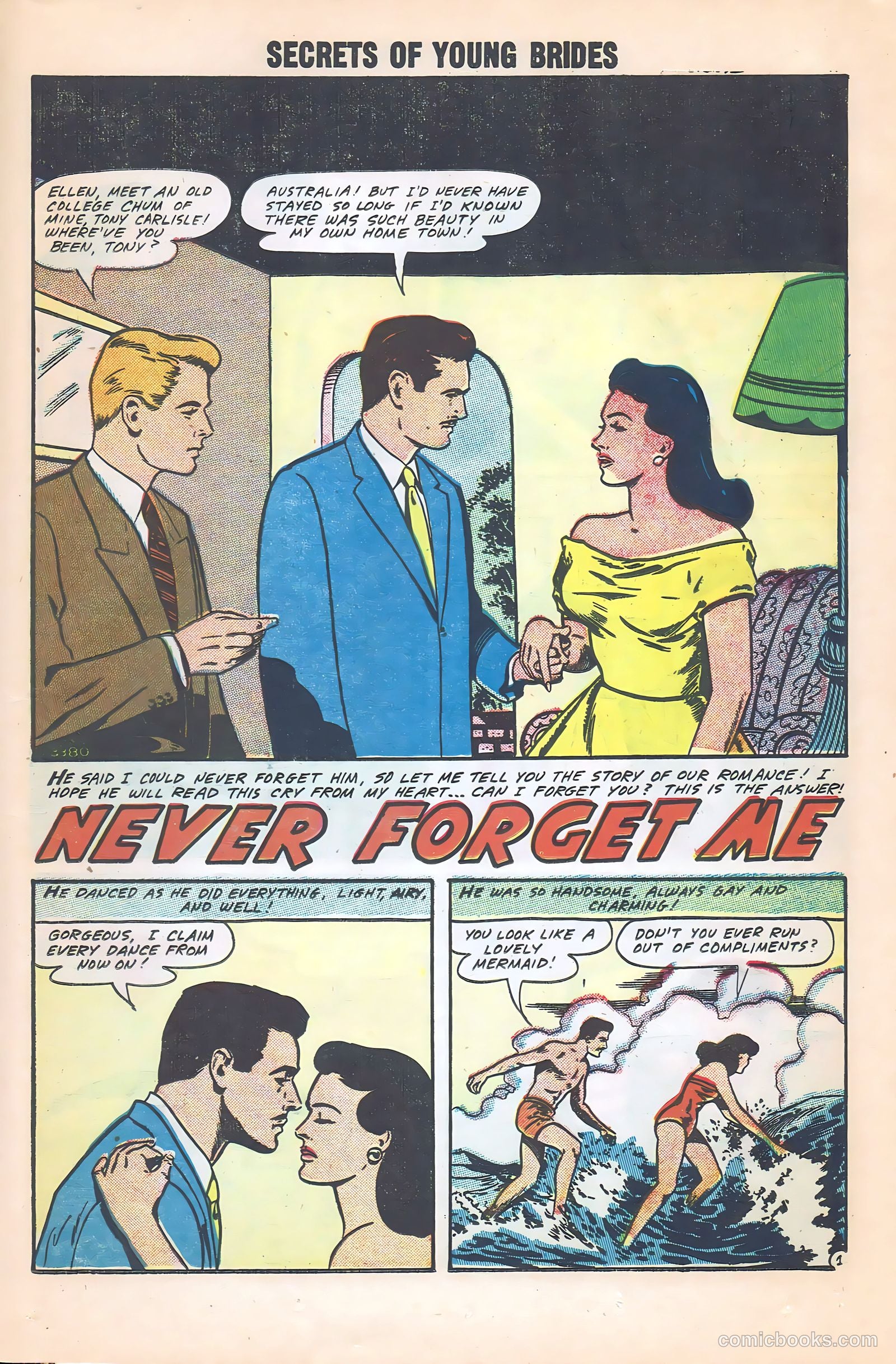 Secrets of Young Brides #9 (1958) — page 23 of 36