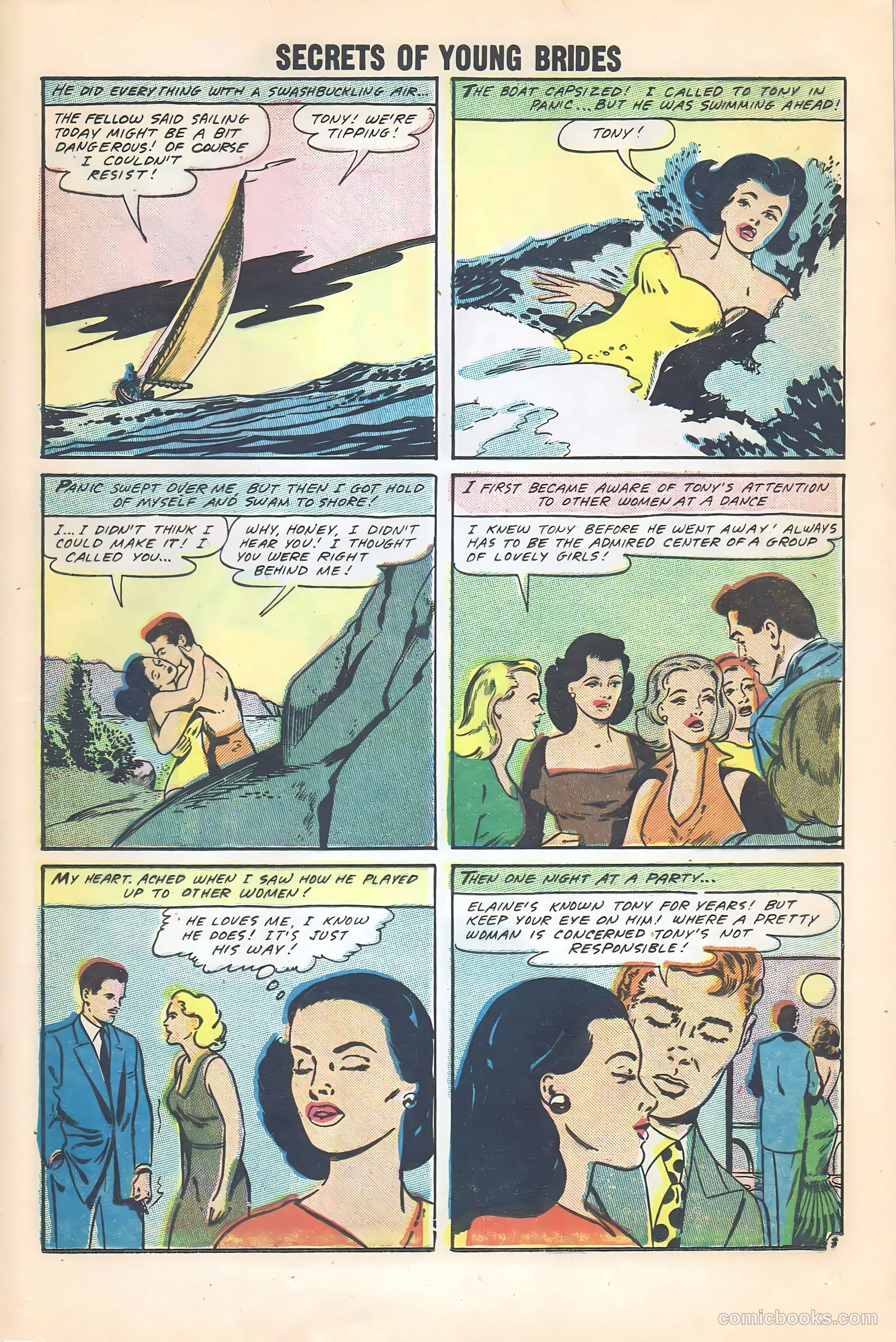 Secrets of Young Brides #9 (1958) — page 25 of 36