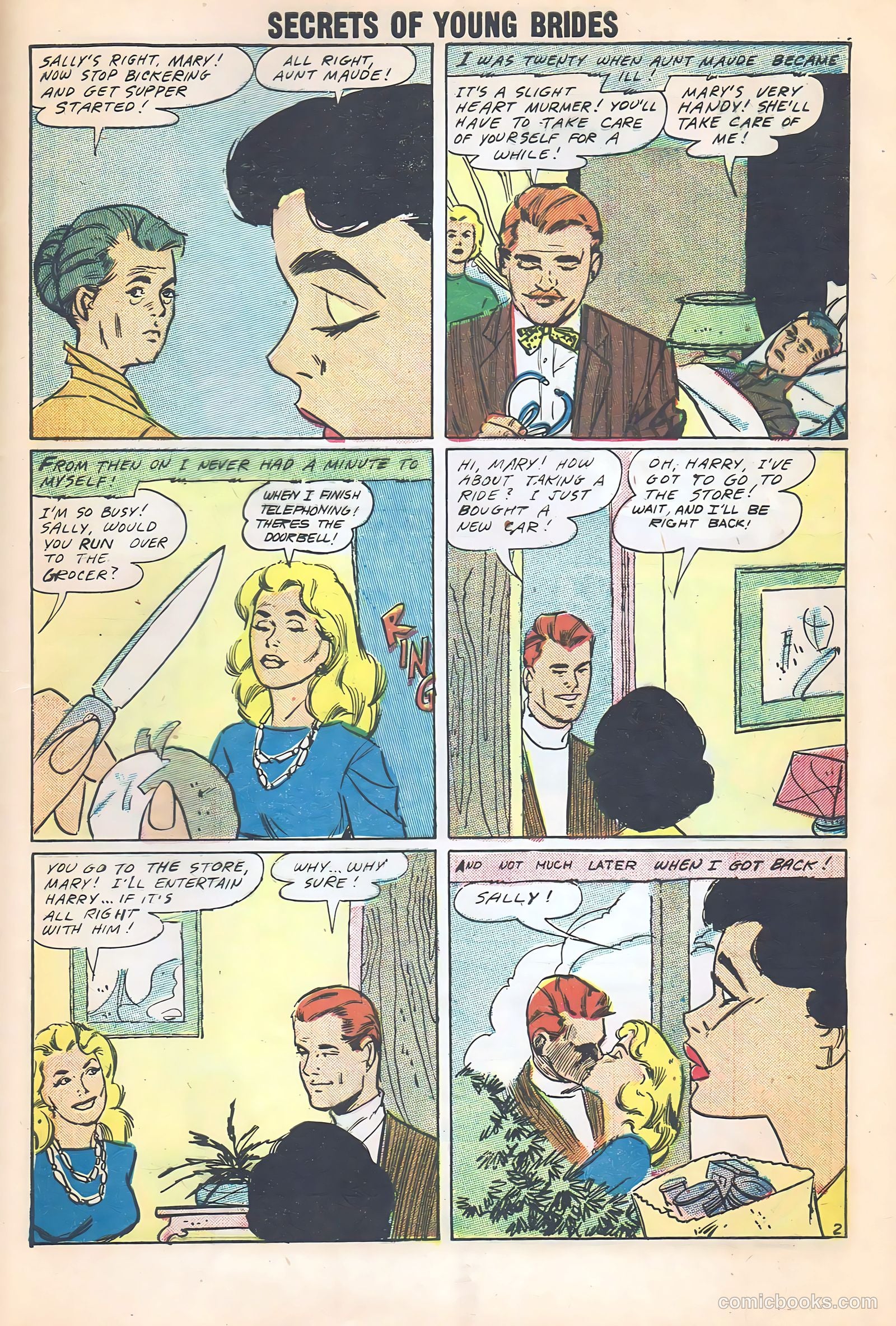Secrets of Young Brides #9 (1958) — page 29 of 36